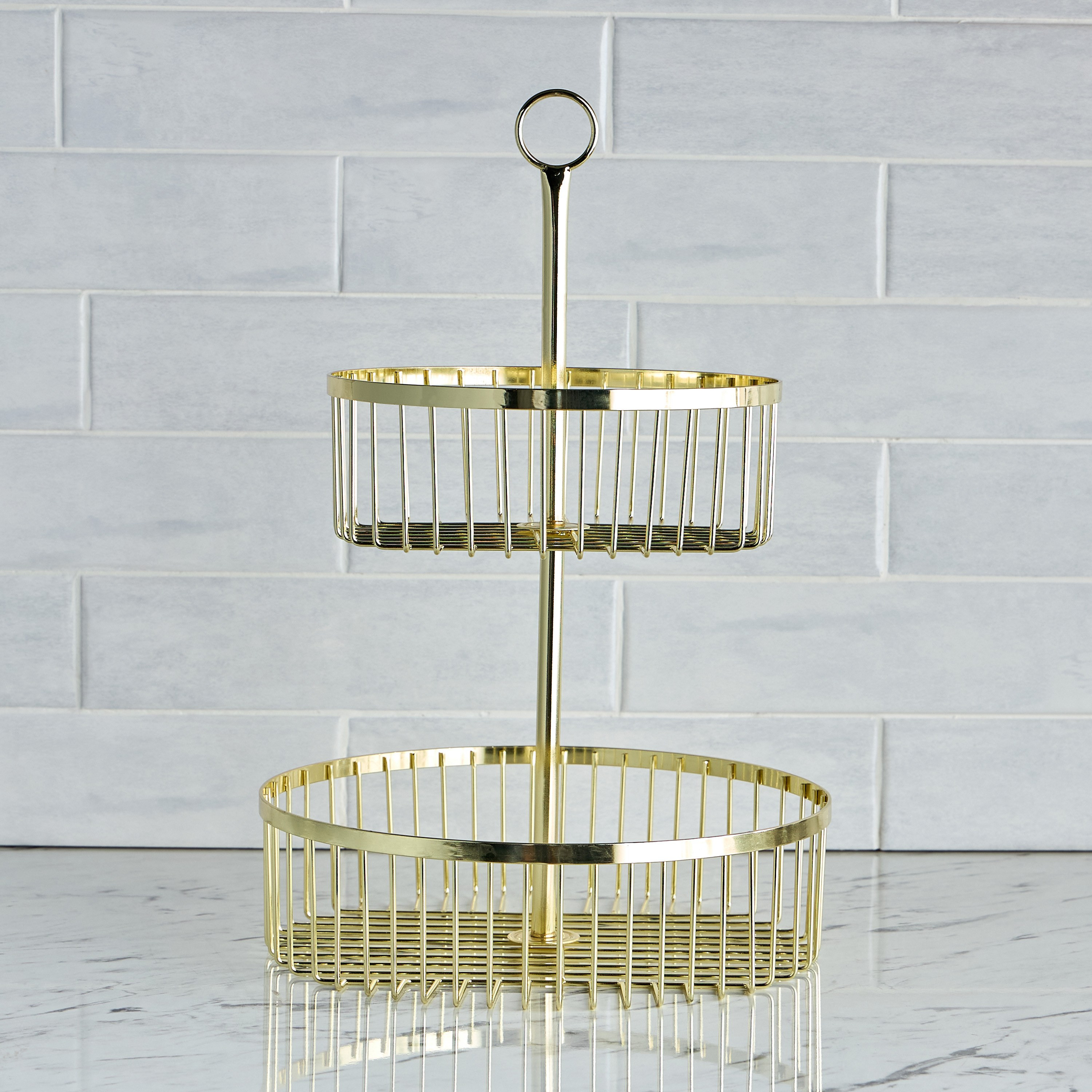Dymas 2-Tier Storage Basket-household-kitchen-foodstorage-baskets-image-1