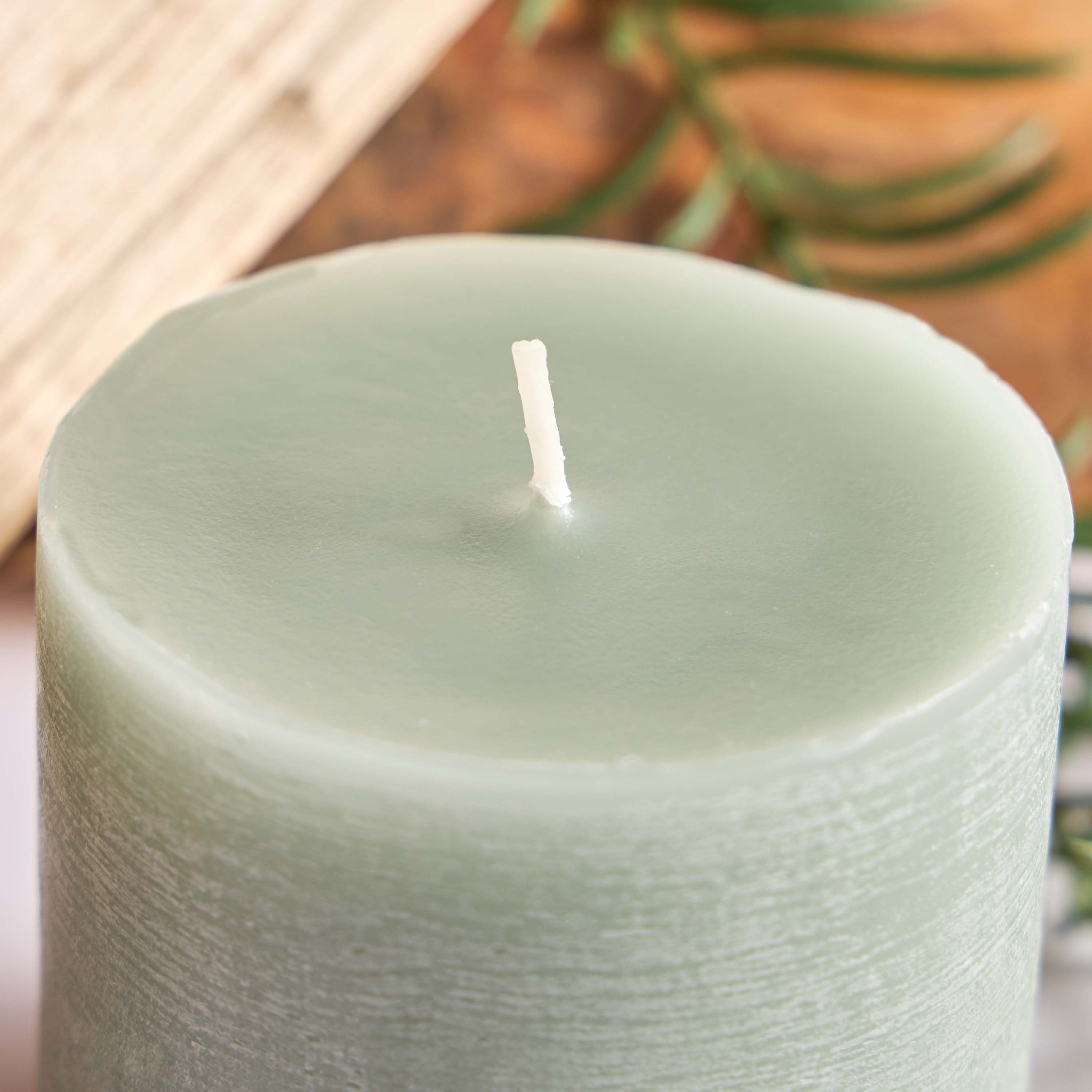 Essentials Sage Lavender Scented Pillar Candle - 20 h-household-homefragrance-candles-image-2