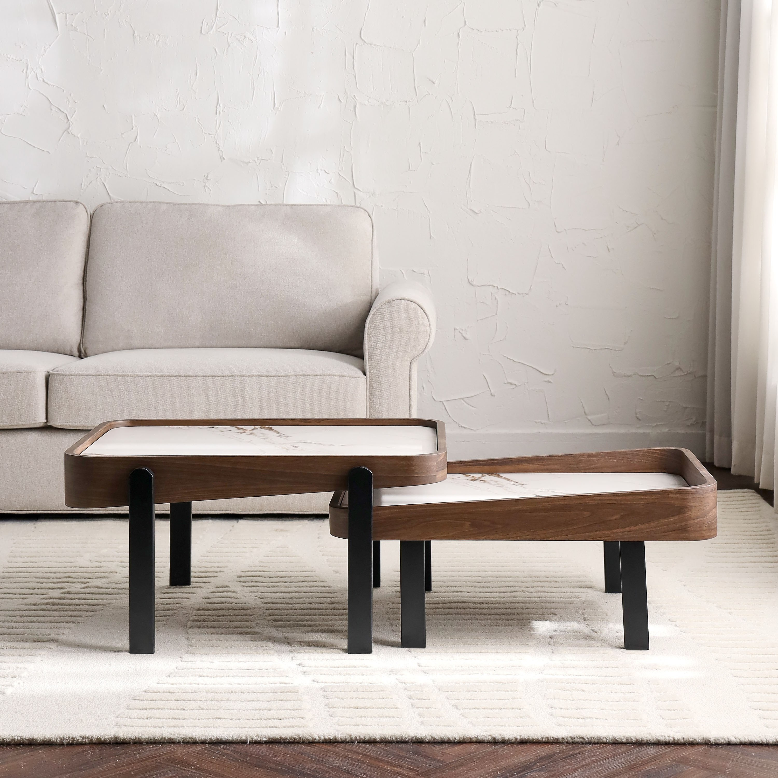 Hadley 2-Piece Ceramic Top Coffee Table Set-furniture-livingroom-coffeetables-image-2