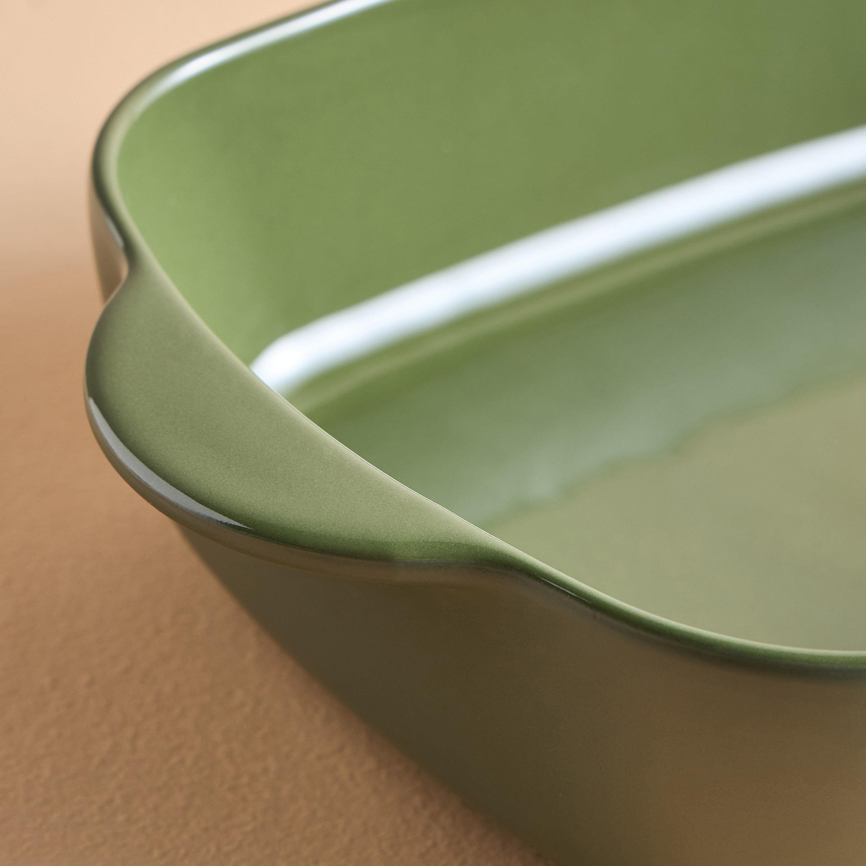 صحن خبز من الخزف - أديلين - 20x33 سم-household-kitchen-bakeware-bakingdishes-image-2