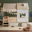Montessori Hut Twin Bed - 90x200 cm-babyandkids-kidsbeds-twinbeds-image-8