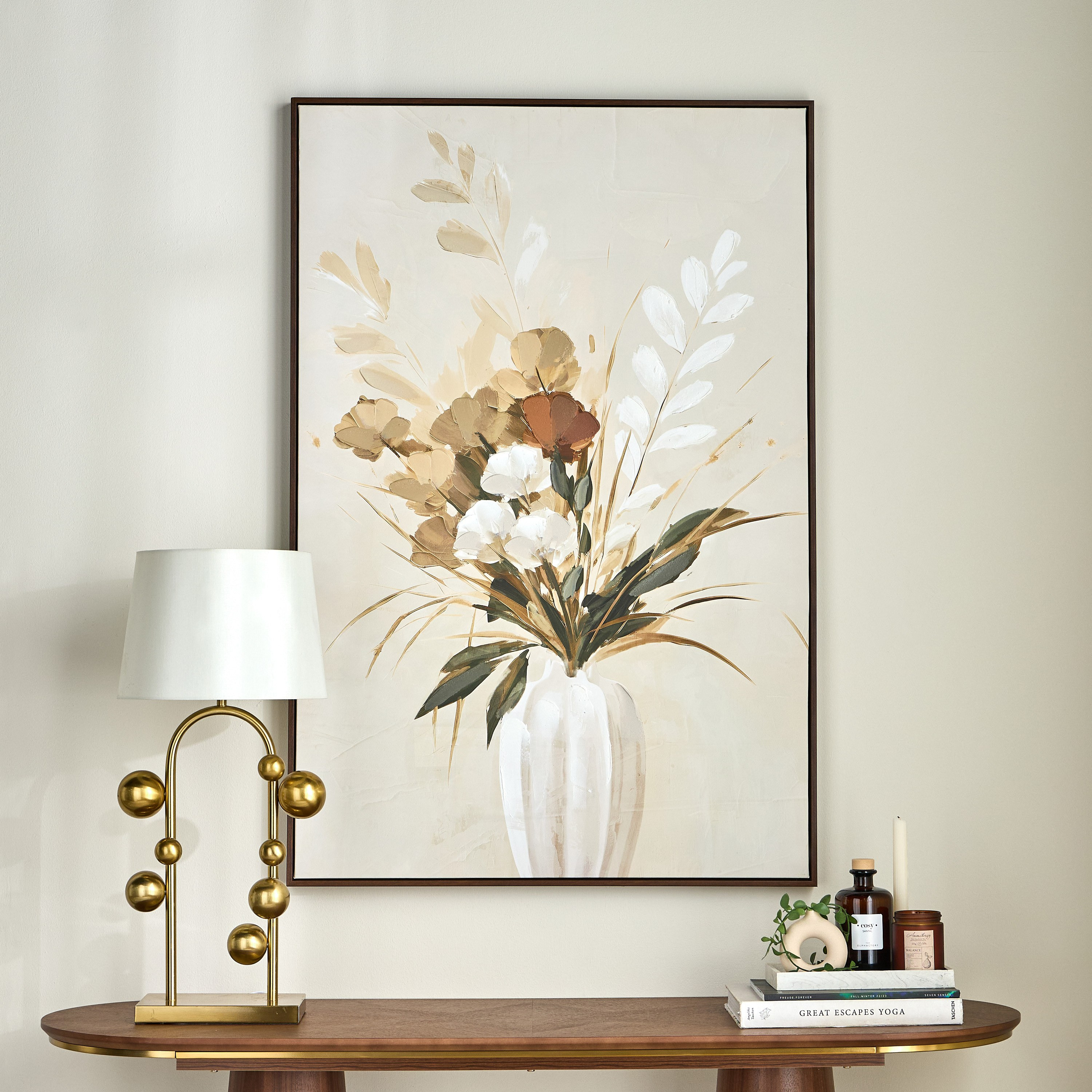 زينة حائط كانفاس مؤطرة - سيرين- 80x120 سم-household-walldecorandmirrors-wallart-image-3