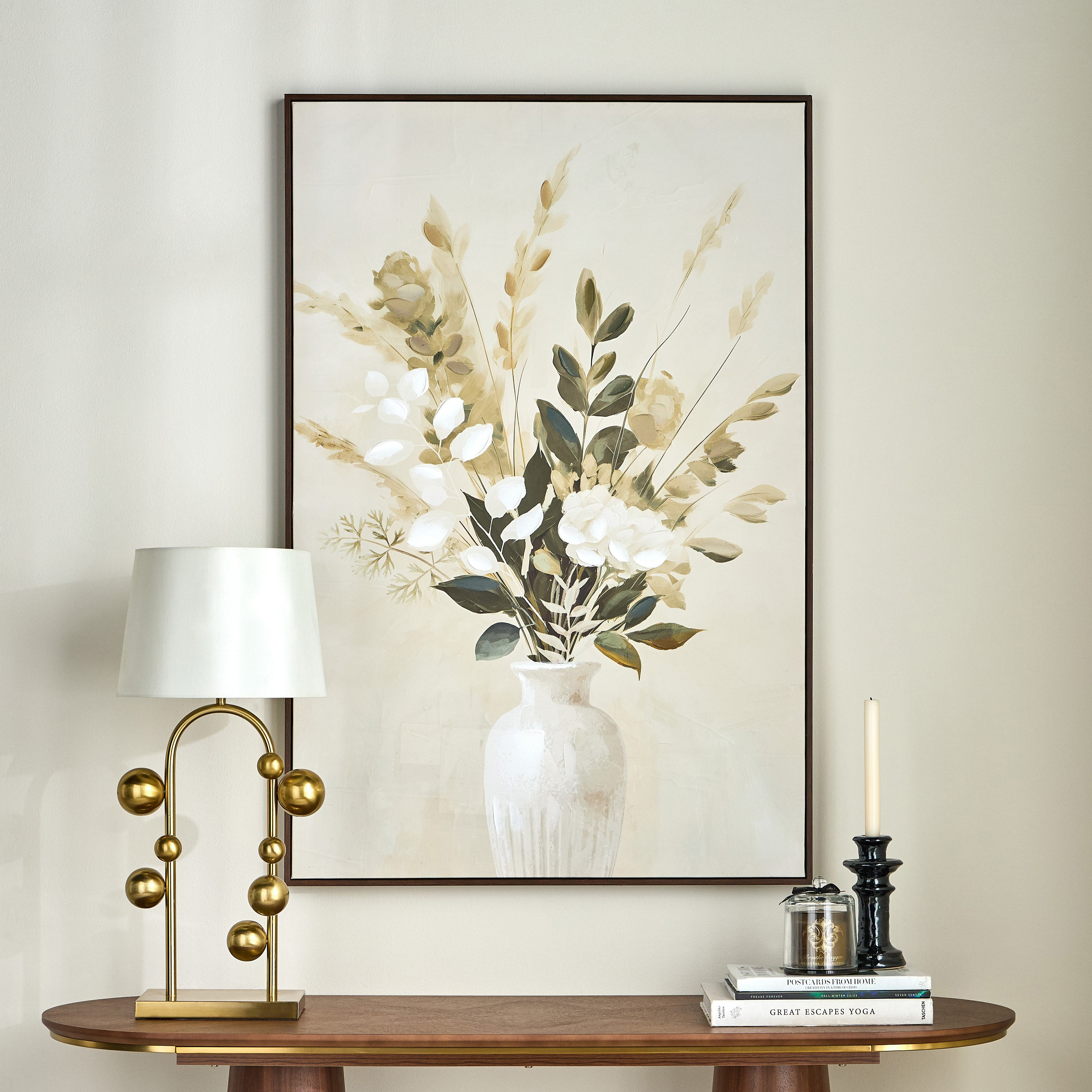 Elowen Framed Canvas Wall Art - 80x120 cm-household-walldecorandmirrors-wallart-image-3