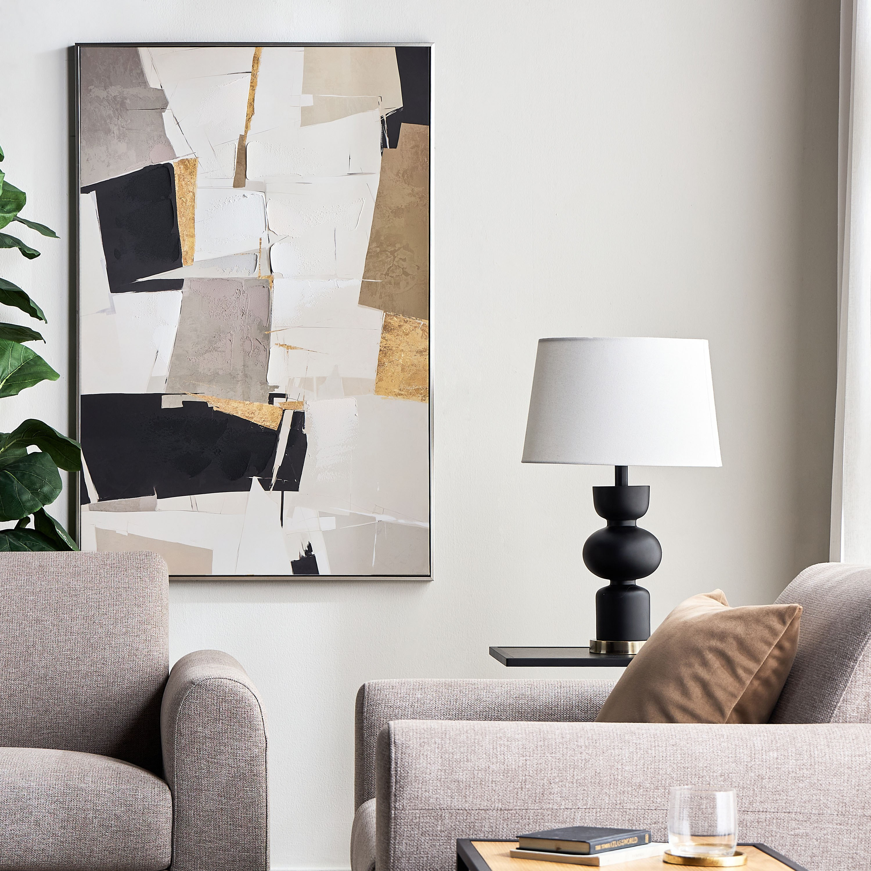 زينة حائط كانفاس مؤطرة - إفندر - 120x80 سم-household-walldecorandmirrors-wallart-image-3