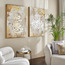 زينة حائط كانفاس مؤطرة بتصميم آية قرآنية - 83x123 سم-household-walldecorandmirrors-wallart-image-1