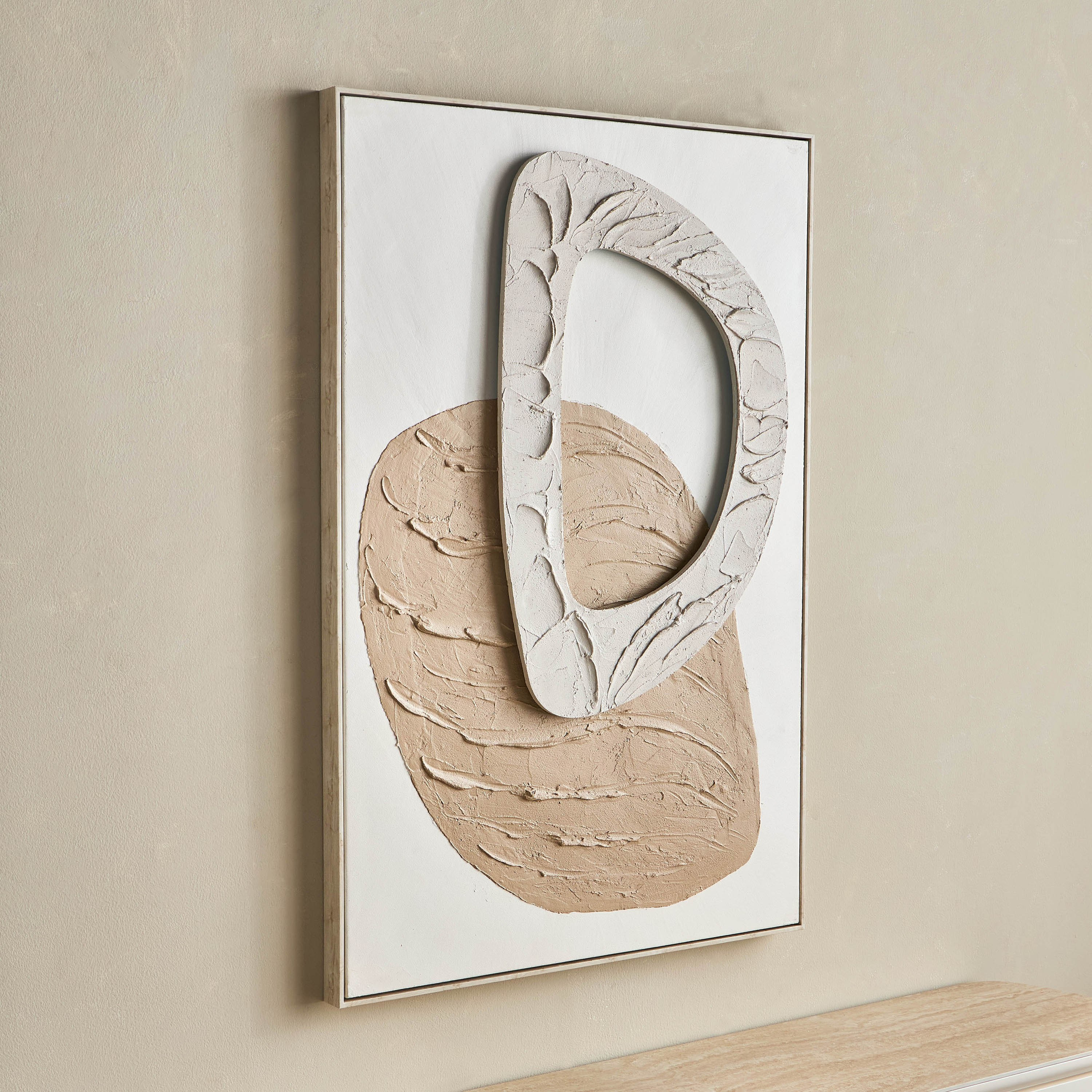 لوحة زيتية مؤطرة بكانفاس ليد زينة حائط - 80x120 سم-household-walldecorandmirrors-wallart-image-3