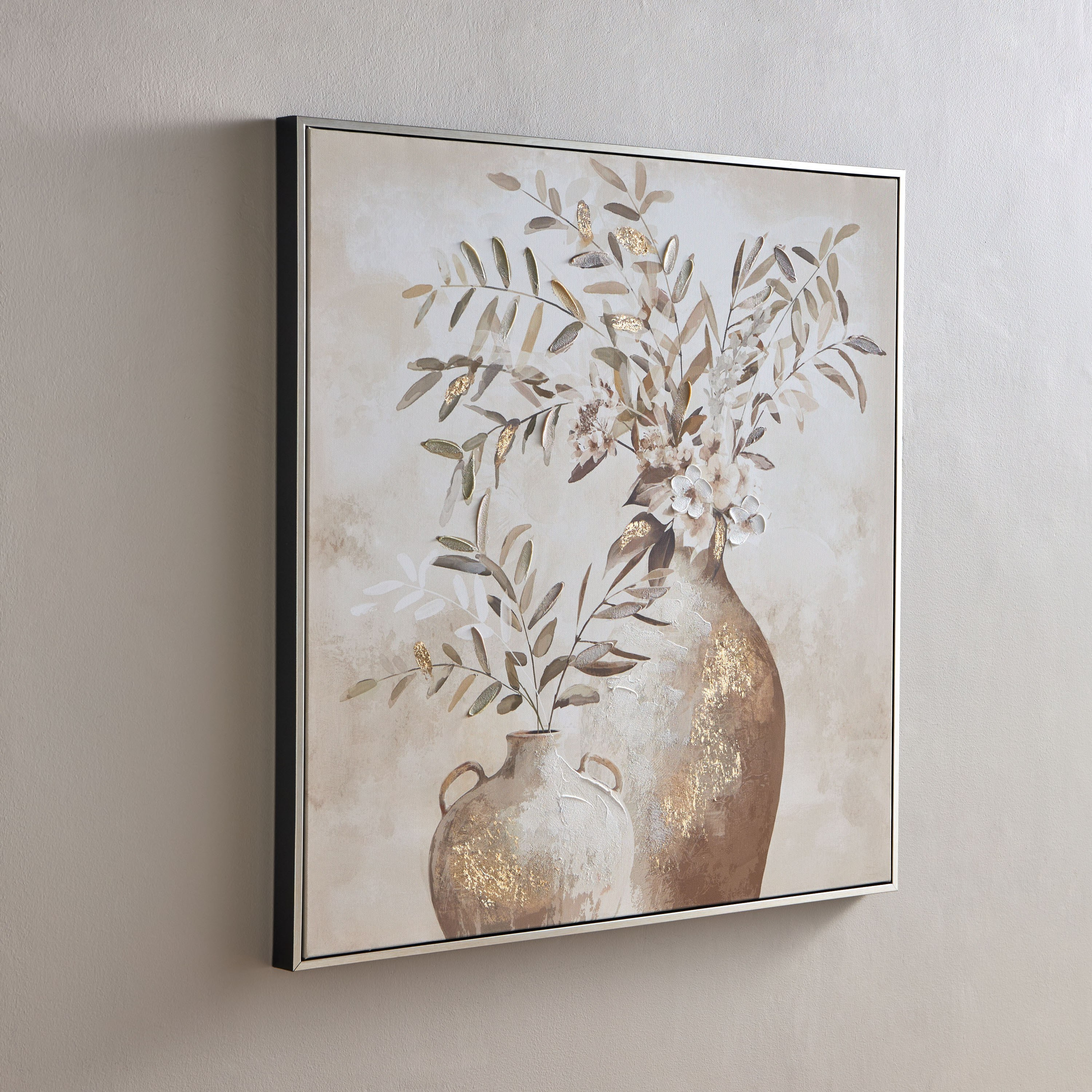 زينة حائط كانفاس مؤطرة - أرامينتا - 80x80 سم-household-walldecorandmirrors-wallart-image-2