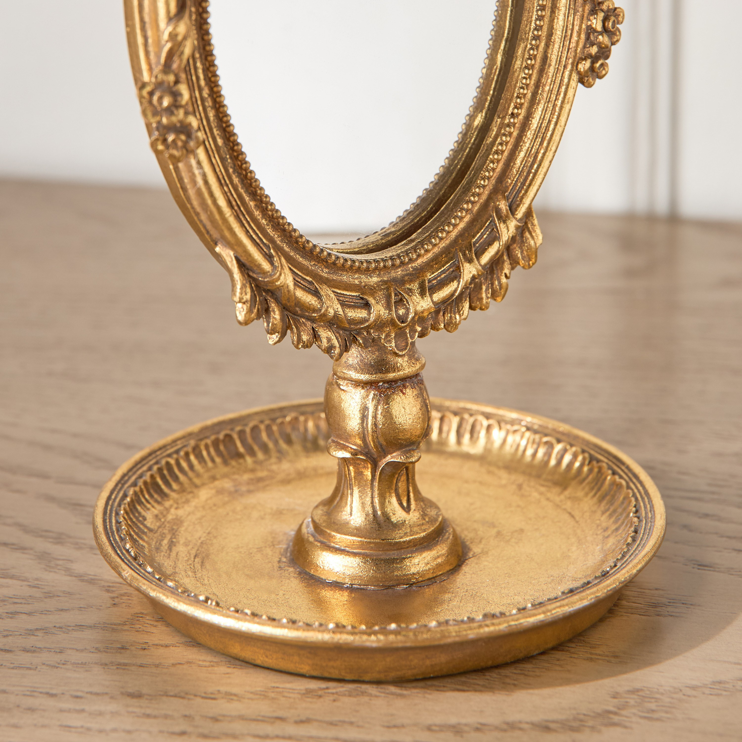 Dahlia Vanity Mirror - 27 cm-household-storage-cosmeticorganizing-makeupmirrors-image-3