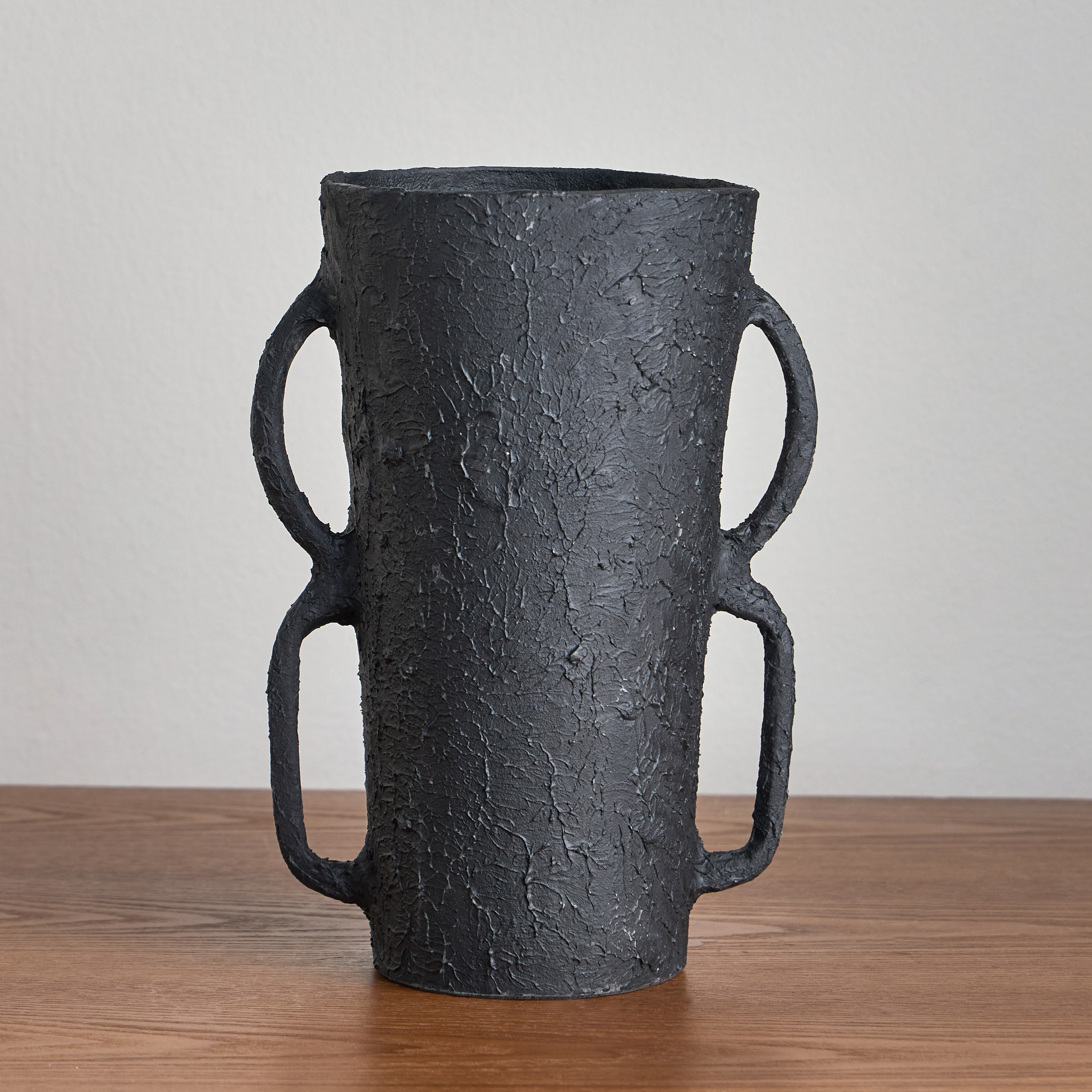 Kellan Metal Table Vase - 30 cm-household-decor-vasesandbowls-image-1