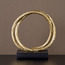 قطعة ديكور بتصميم حلقة على حامل - أرلين-household-decor-decorativeobjectsandsculptures-image-3