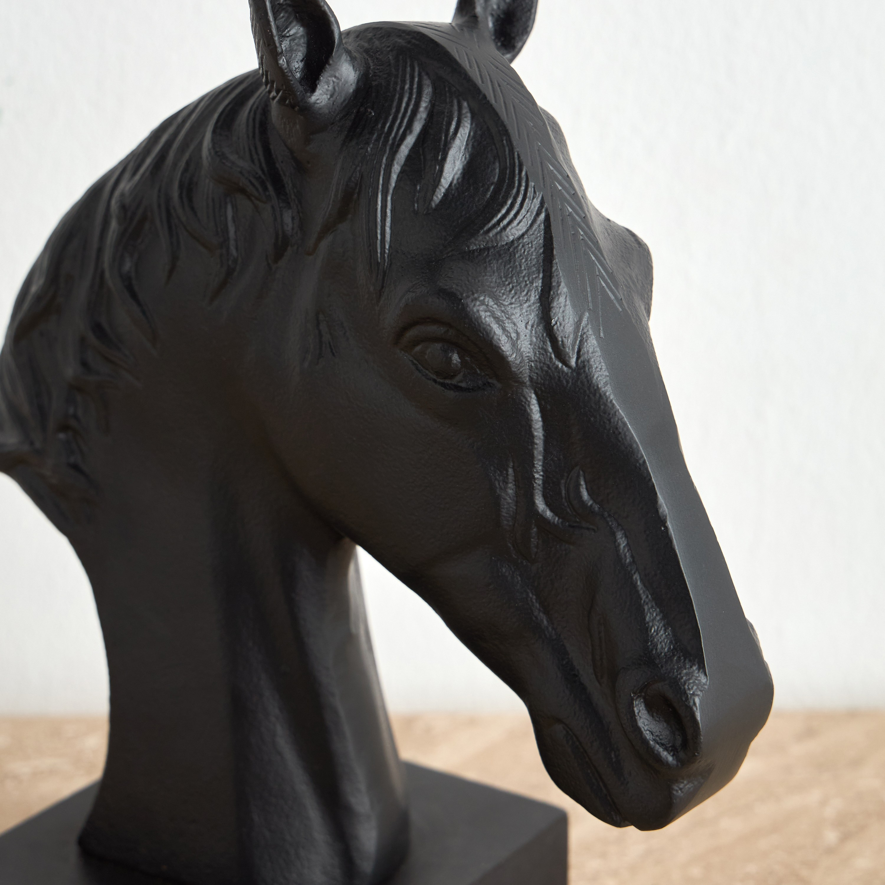 قطعة ديكور بتصميم رأس حصان - ستاليون-household-decor-decorativeobjectsandsculptures-image-2