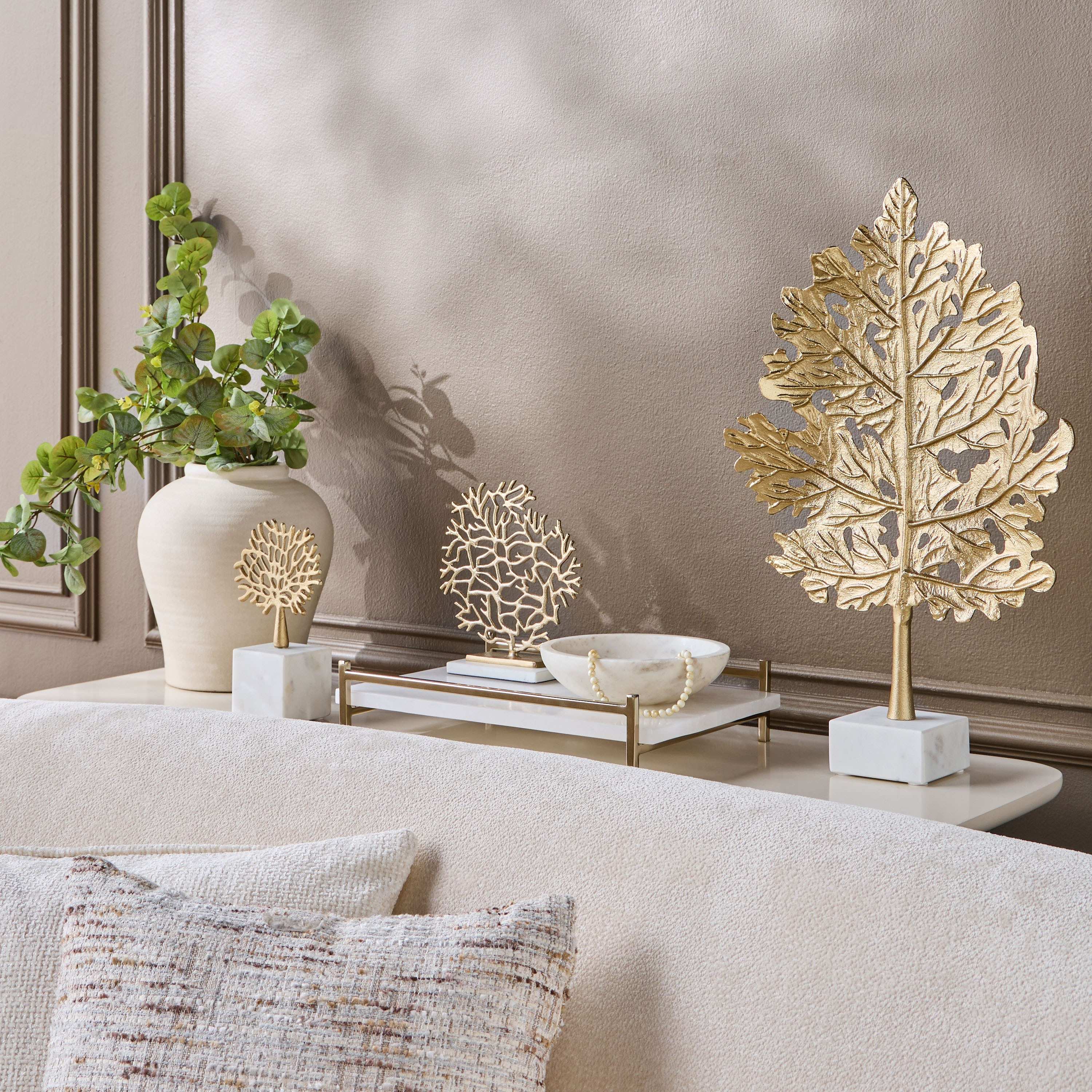 Willlow Leaf on Stand Decorative Accent-household-decor-decorativeobjectsandsculptures-image-3