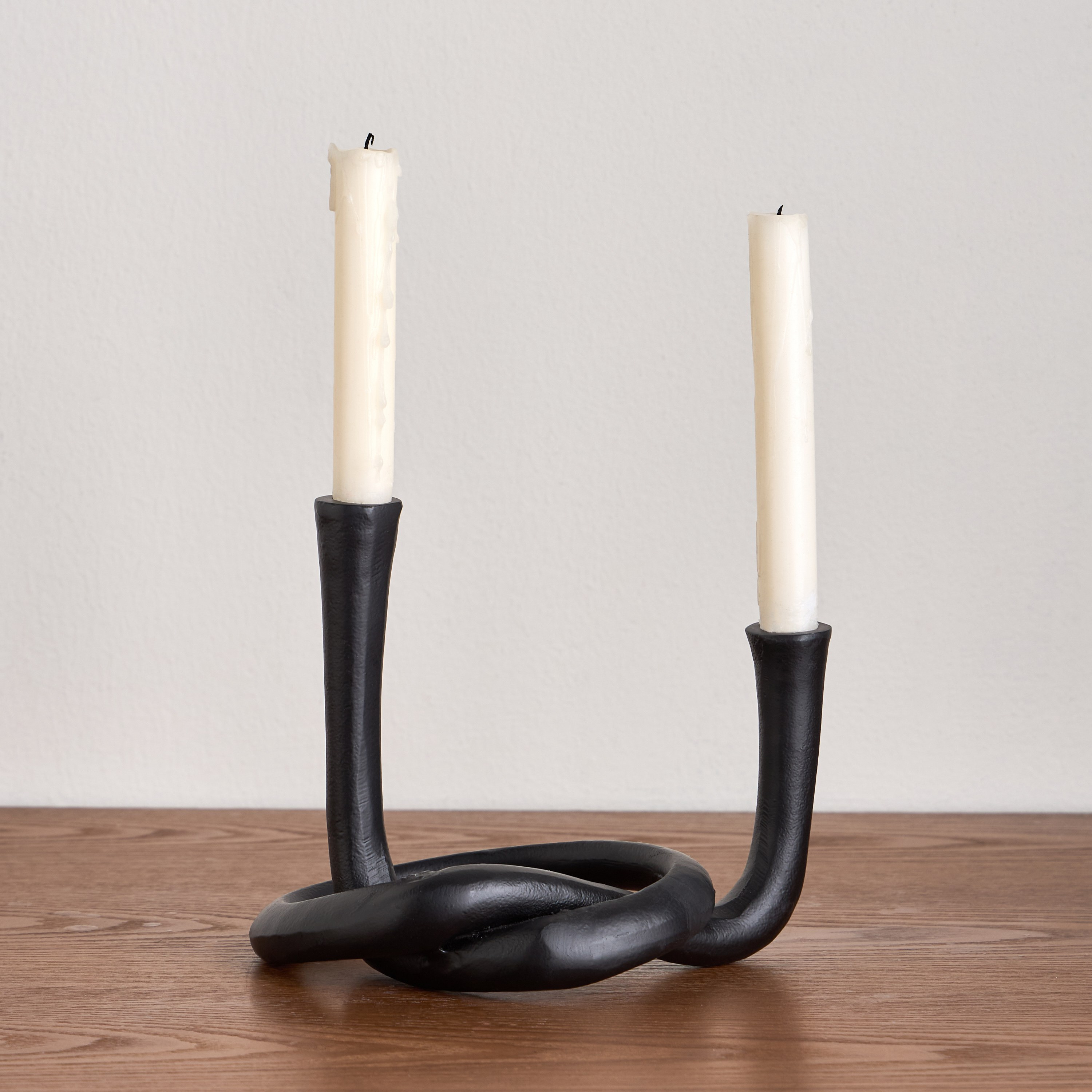 Manoa Knot Taper Candleholder-household-decor-candleholdersandlanterns-image-1
