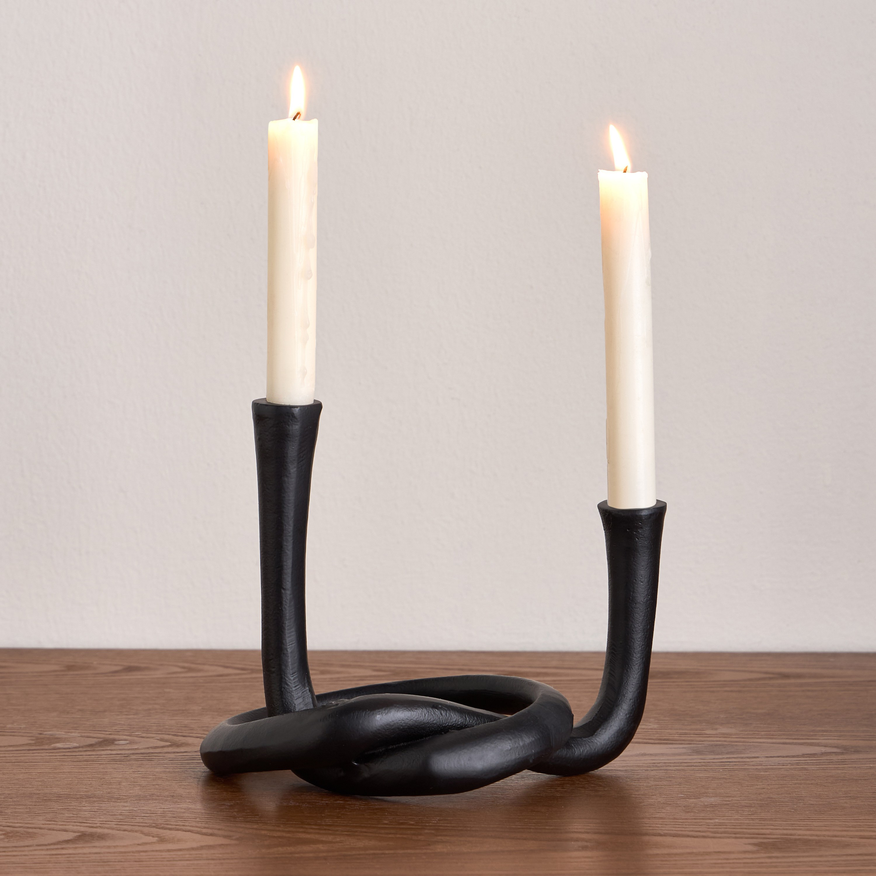 Manoa Knot Taper Candleholder-household-decor-candleholdersandlanterns-image-2