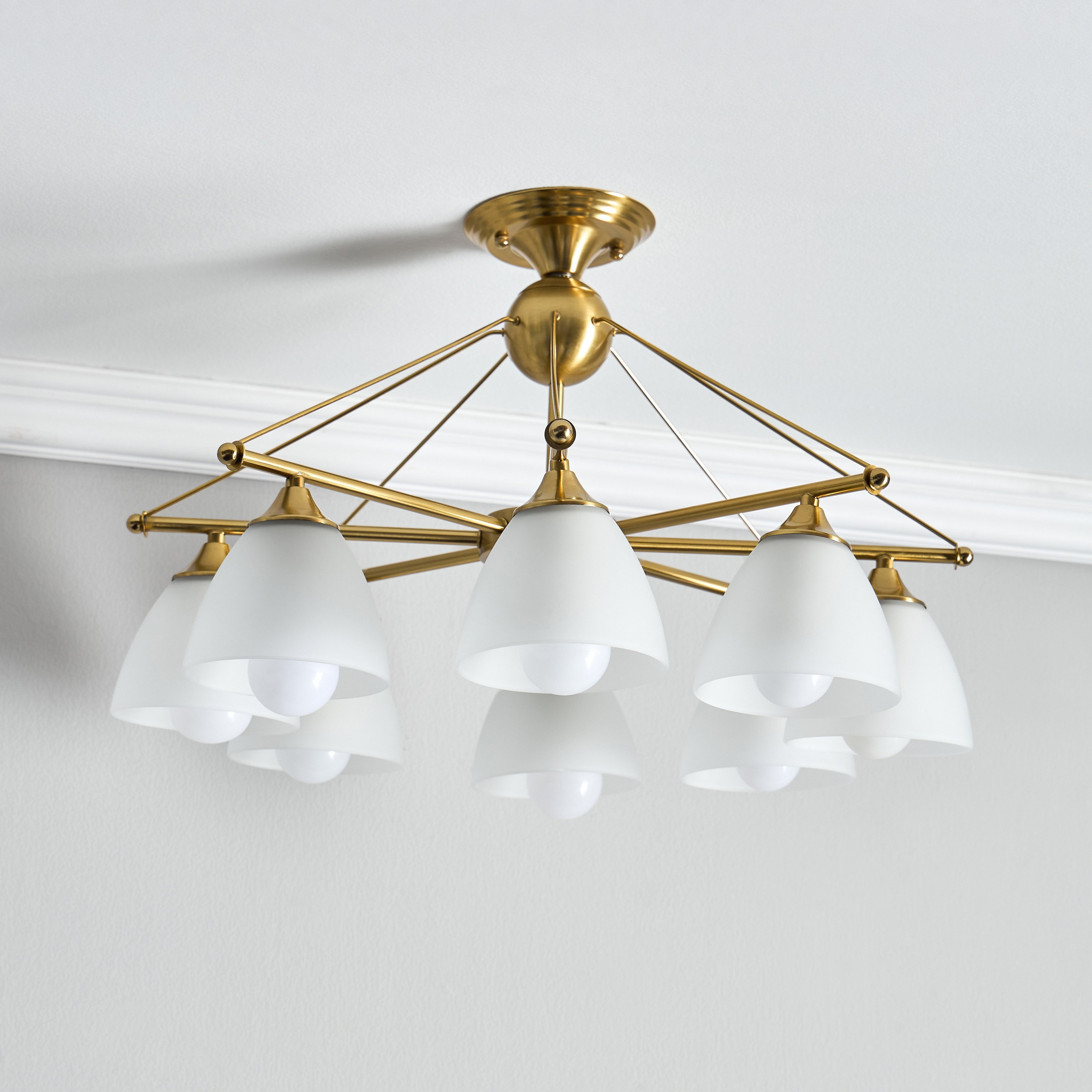 Maeve 8-Light Glass Chandelier-household-lighting-ceilinglamps-chandeliers-image-1