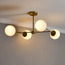 Loisa 4 Light Glass Chandelier-household-lighting-ceilinglamps-chandeliers-image-2