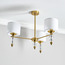 Gem 3-Light Glass Chandelier-household-lighting-ceilinglamps-chandeliers-image-1