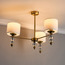 Gem 3-Light Glass Chandelier-household-lighting-ceilinglamps-chandeliers-image-2