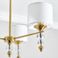 Gem 3-Light Glass Chandelier-household-lighting-ceilinglamps-chandeliers-image-3