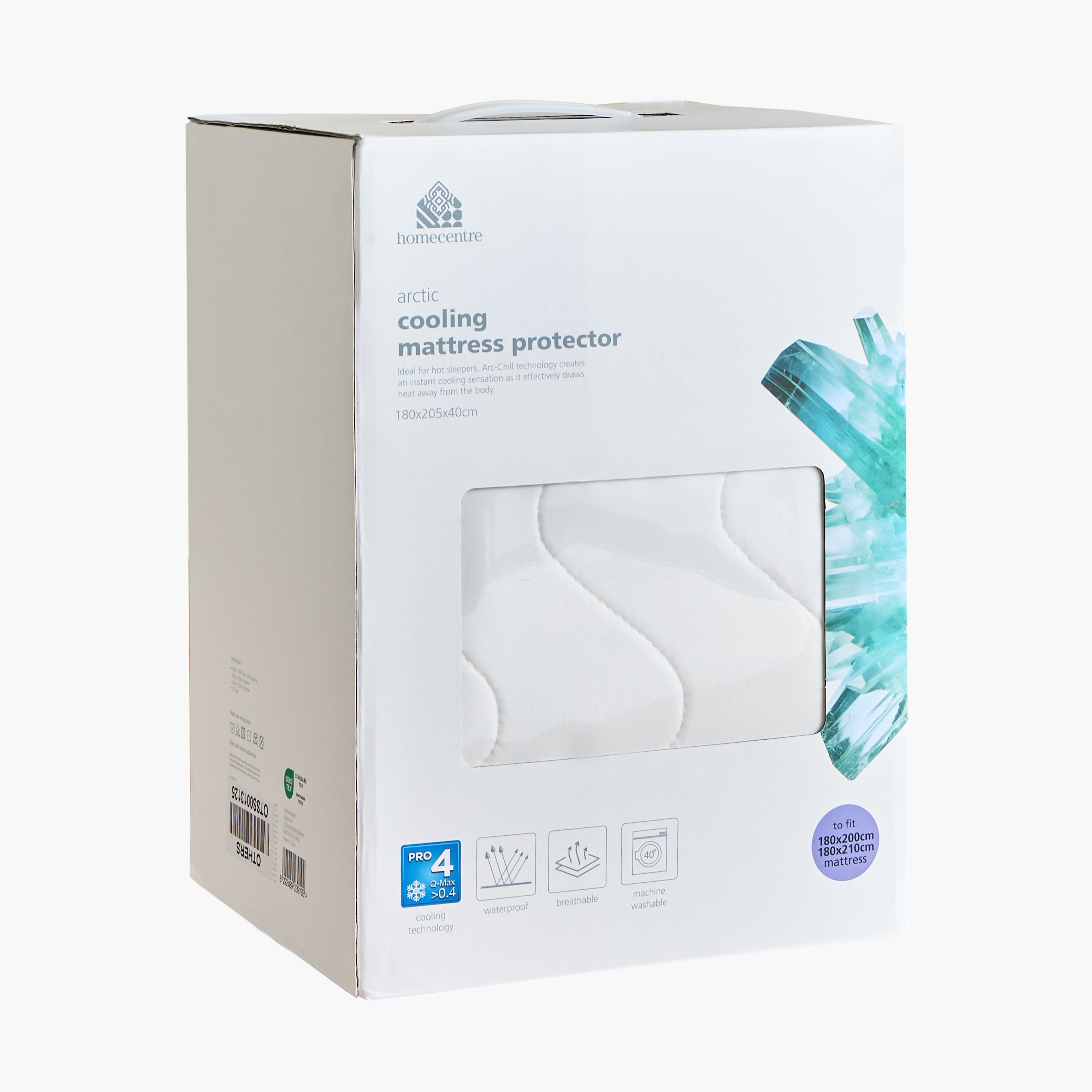 Cooling Jersey King Mattress Protector - 180x205 cm-household-bedding-mattresstoppersandprotectors-mattressprotectors-image-4