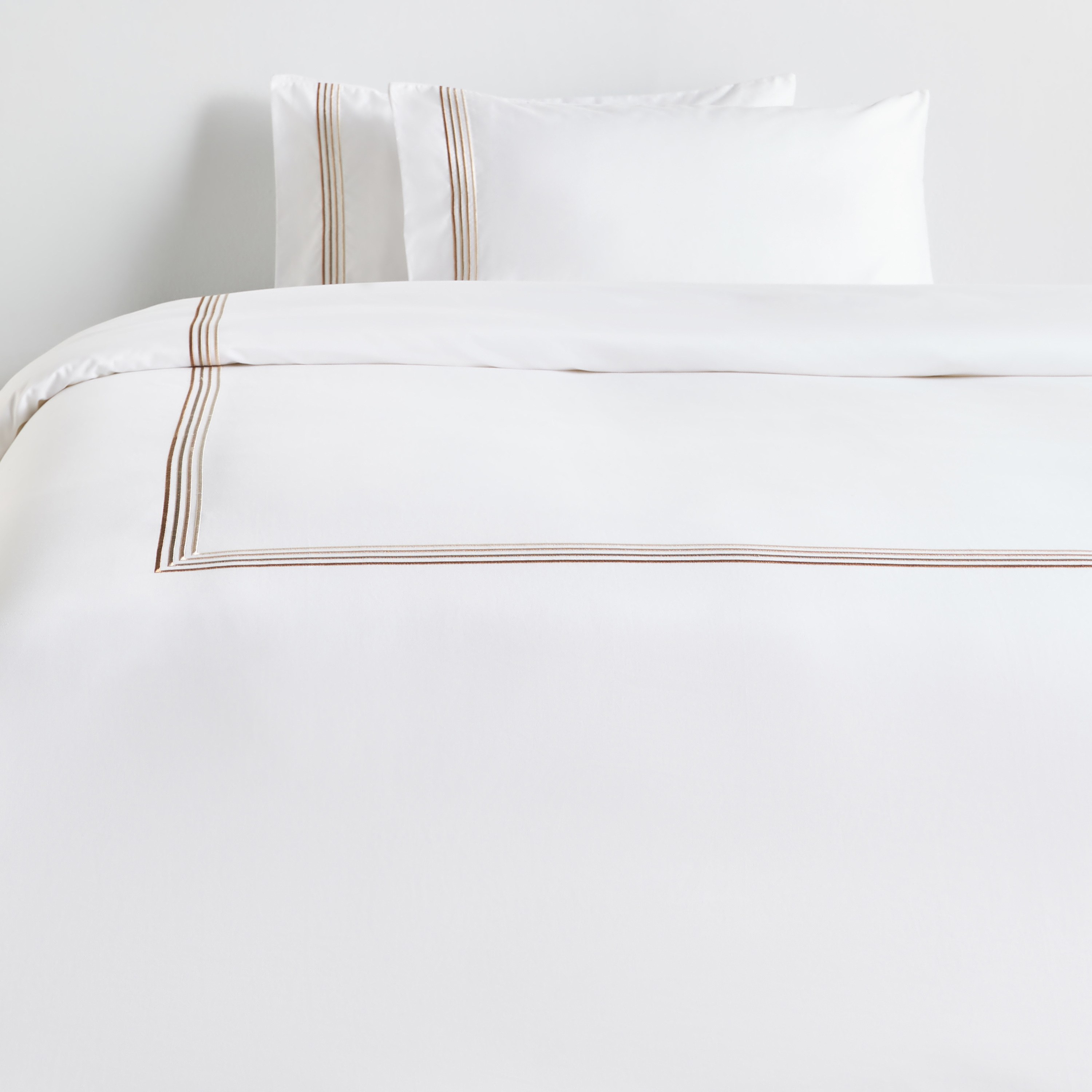 Maddison Egyptian Cotton 600 Thread Count 3-Piece King Duvet Cover Set - 230x220 cm-household-bedding-duvetandcovers-duvetcovers-image-2