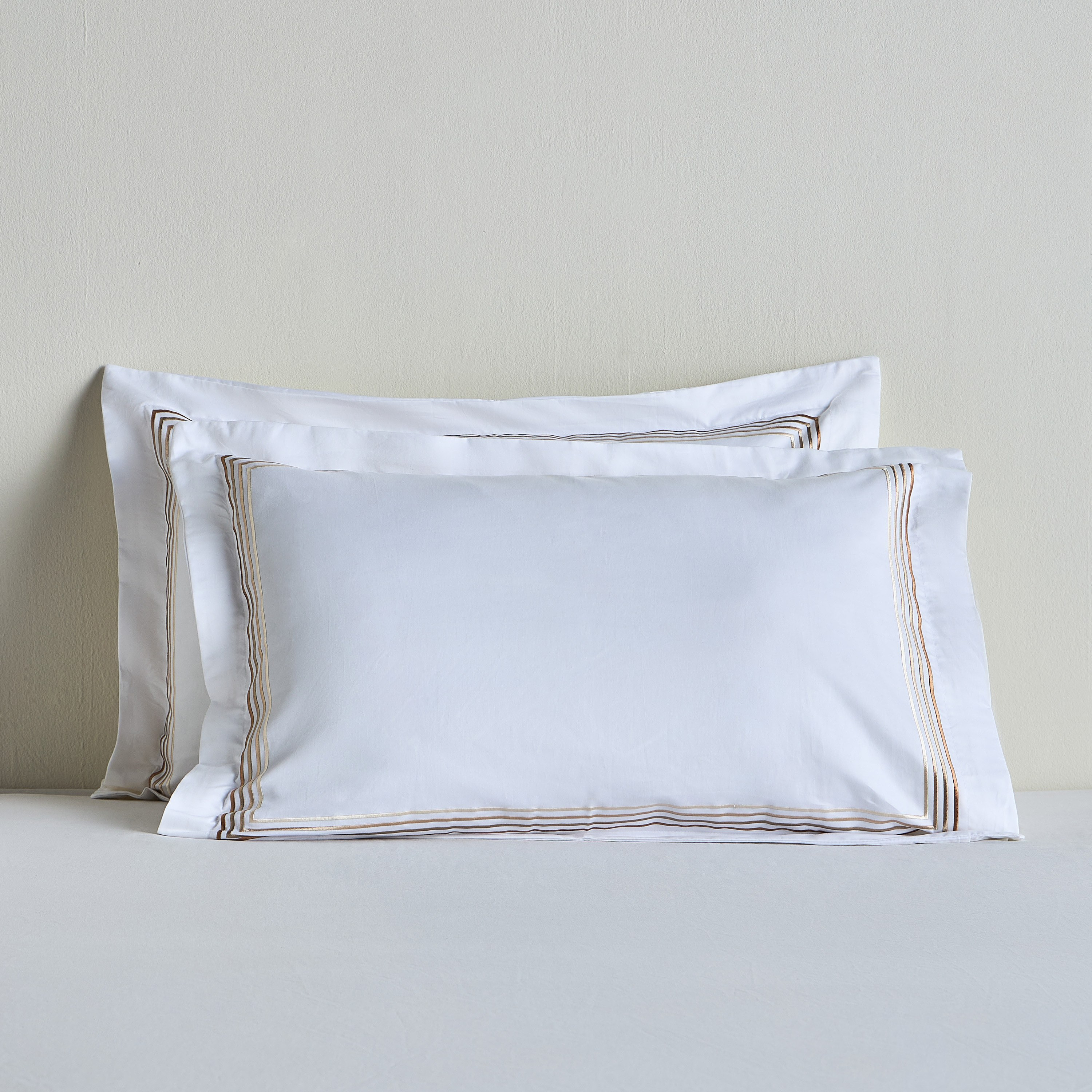 Maddison Egyptian Cotton 600 Thread Count 2-Piece Oxford Pillowcase Set - 50x75 cm-household-bedding-sheetsandpillowcases-pillowcases-image-1