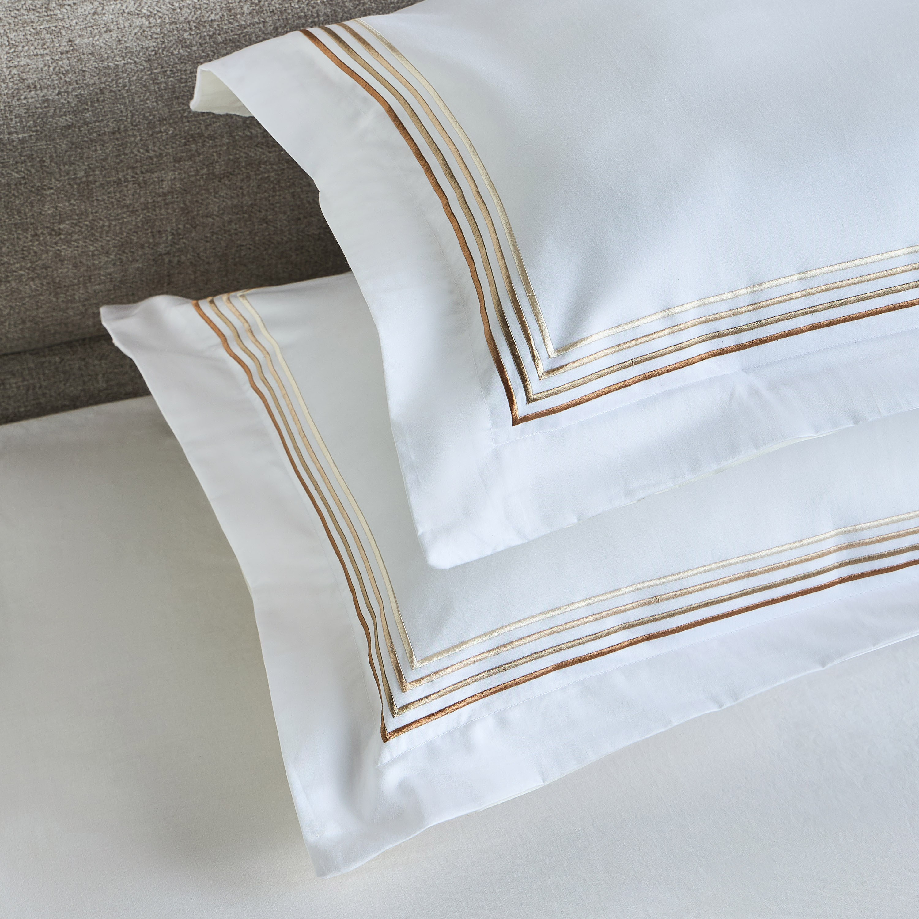 Maddison Egyptian Cotton 600 Thread Count 2-Piece Oxford Pillowcase Set - 50x75 cm-household-bedding-sheetsandpillowcases-pillowcases-image-2