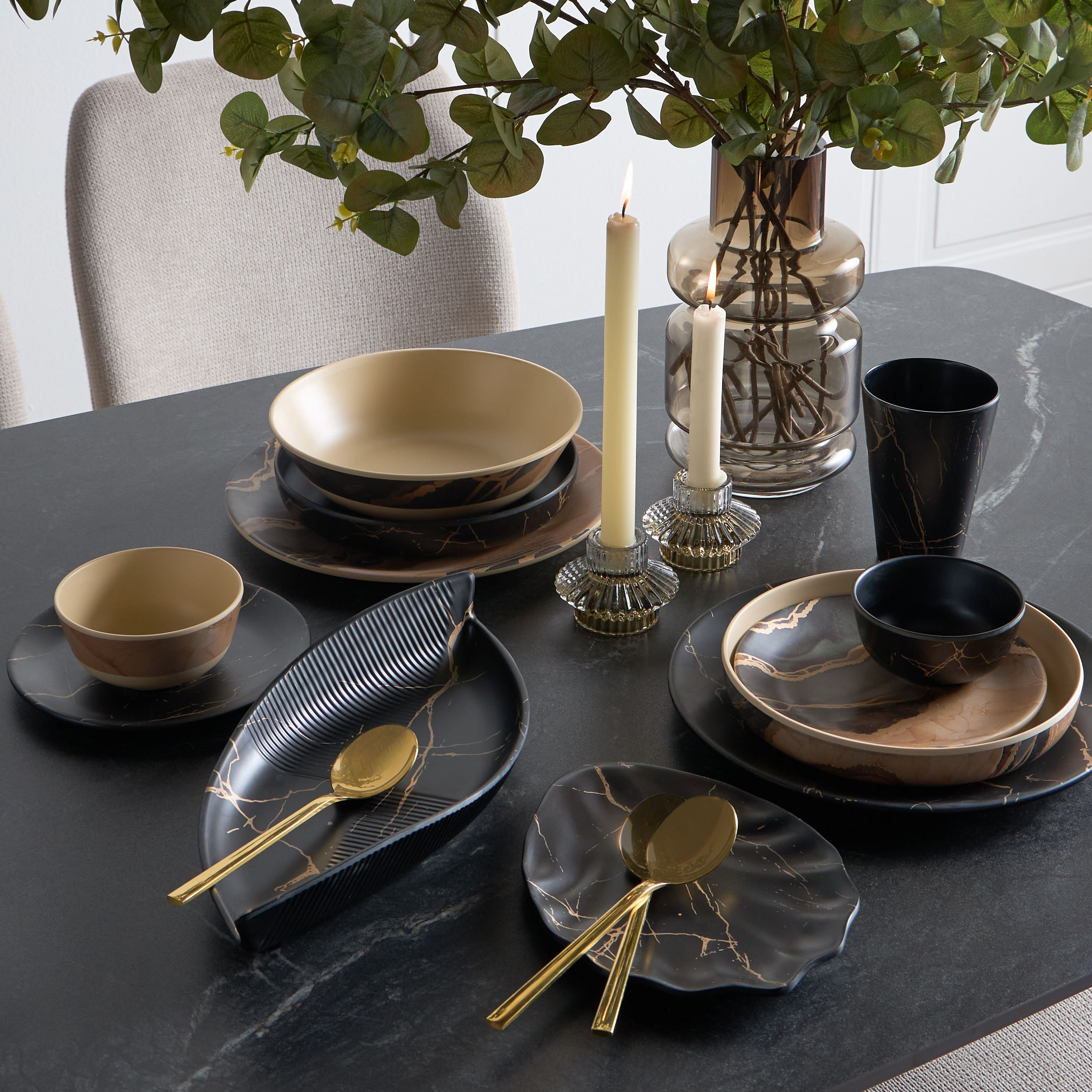 Meyer Matt Melamine Side Plate - 18 cm-household-dining-dinnerware-plates-image-3