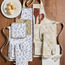 طقم مناشف مطبخ قطعتين - إيفوري - 70x50 سم-household-kitchen-kitchenlinen-kitchentowelsandlinen-image-1