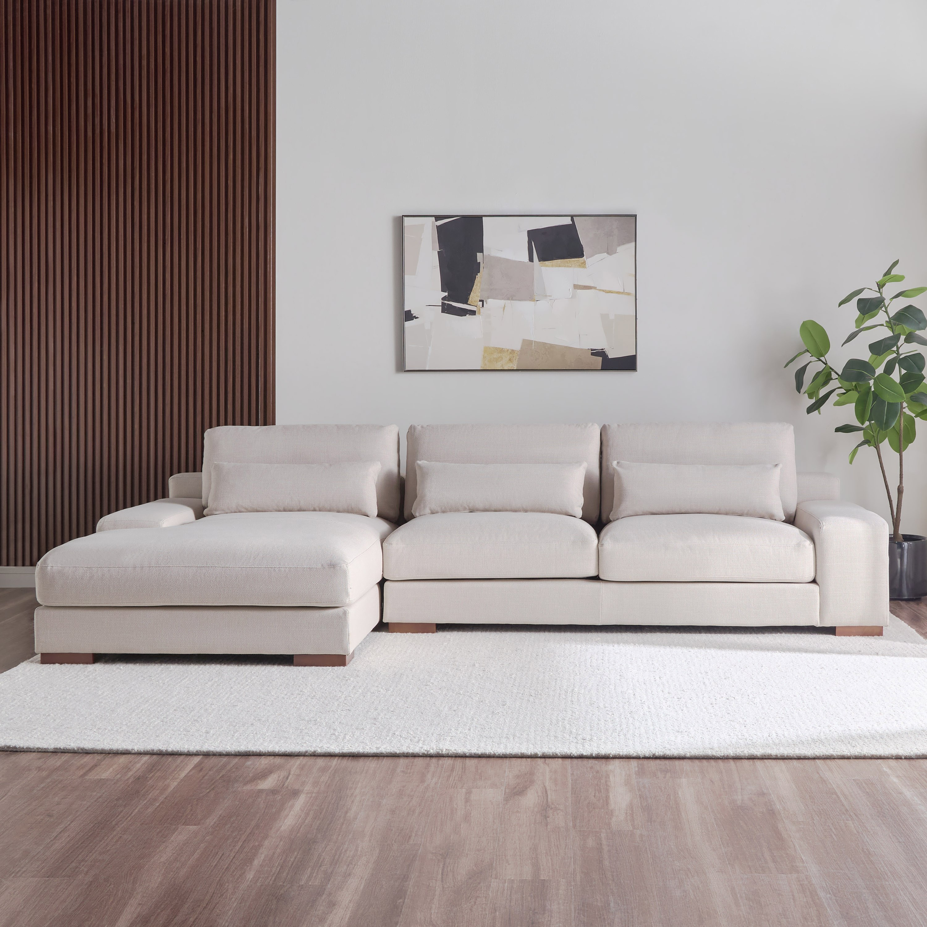 Bartow 4-Seater Fabric Left Corner Sofa-furniture-sofaandseating-cornersofas-image-2