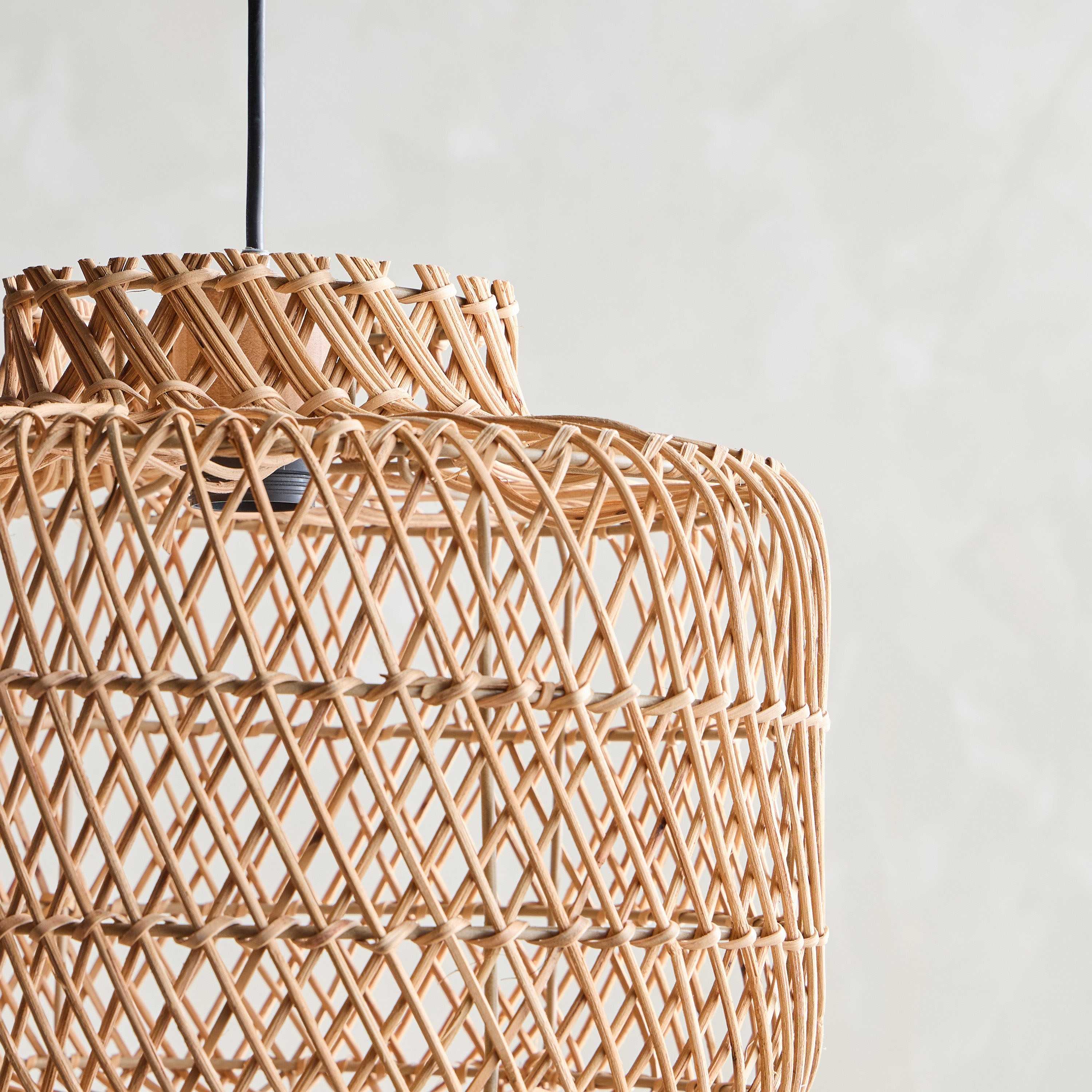 غطاء مصباح سقف روطان - والدو من ميكس آند ماتش - 29 سم-household-lighting-tableanddesklamps-image-3
