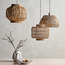 Mix and Match Quentin Water Hyacinth Ceiling Lamp Shade - 40 cm-household-lighting-ceilinglamps-pendantlamps-image-4