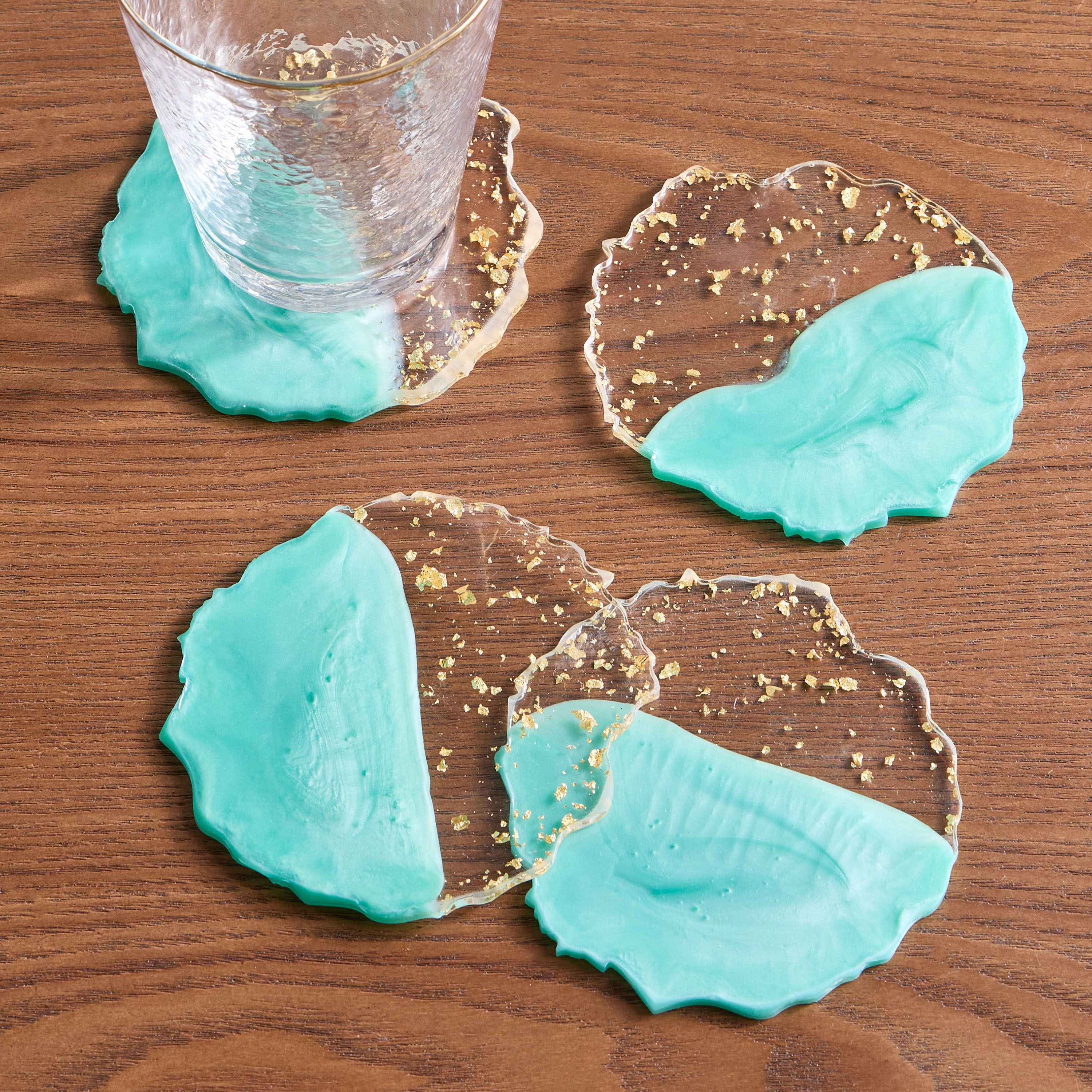 Sienna 4-Piece Coaster Set - 11 cm-household-dining-tablelinen-napkinsandaccessories-image-1