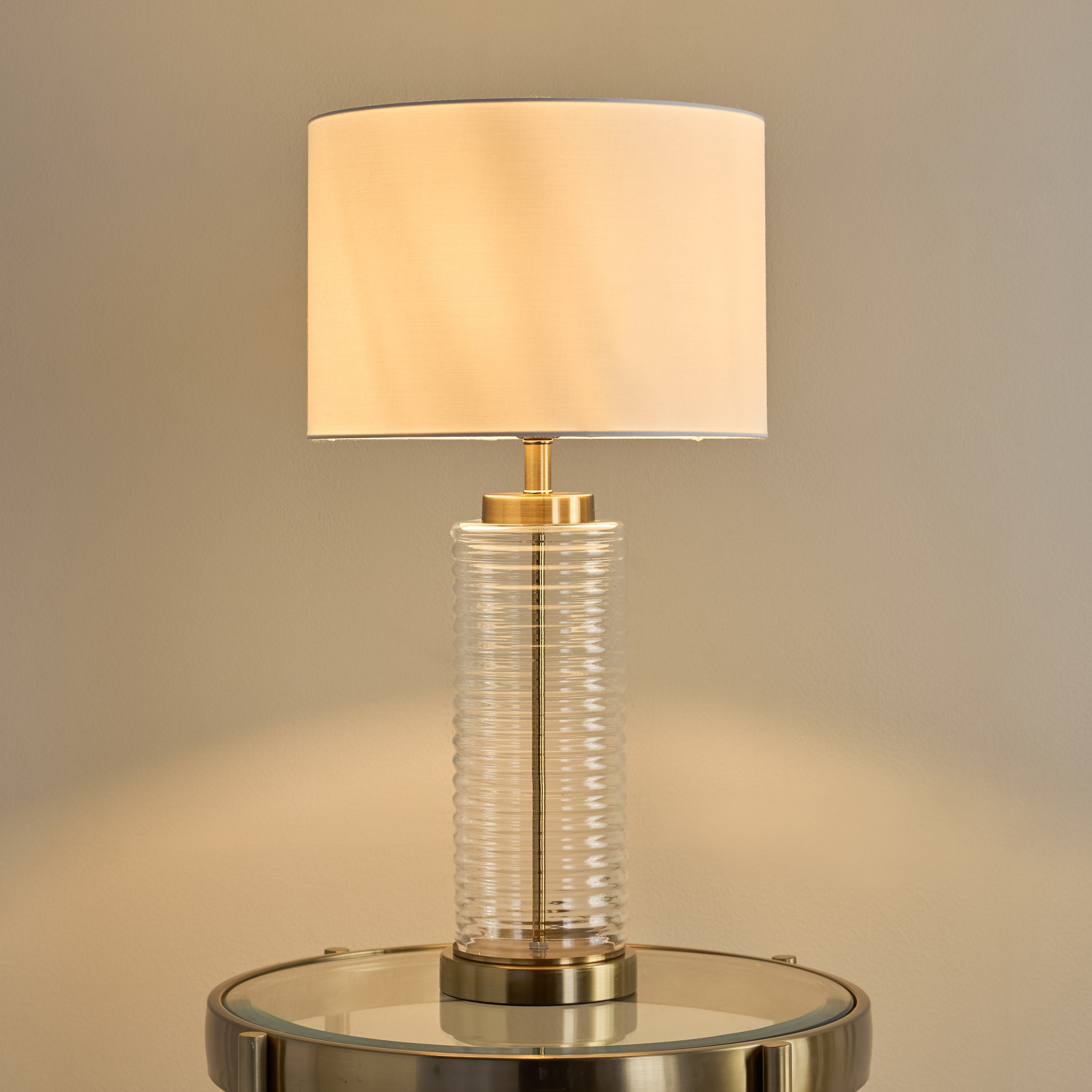 مصباح طاولة زجاج - إلوين- 60 سم-household-lighting-tableanddesklamps-image-2