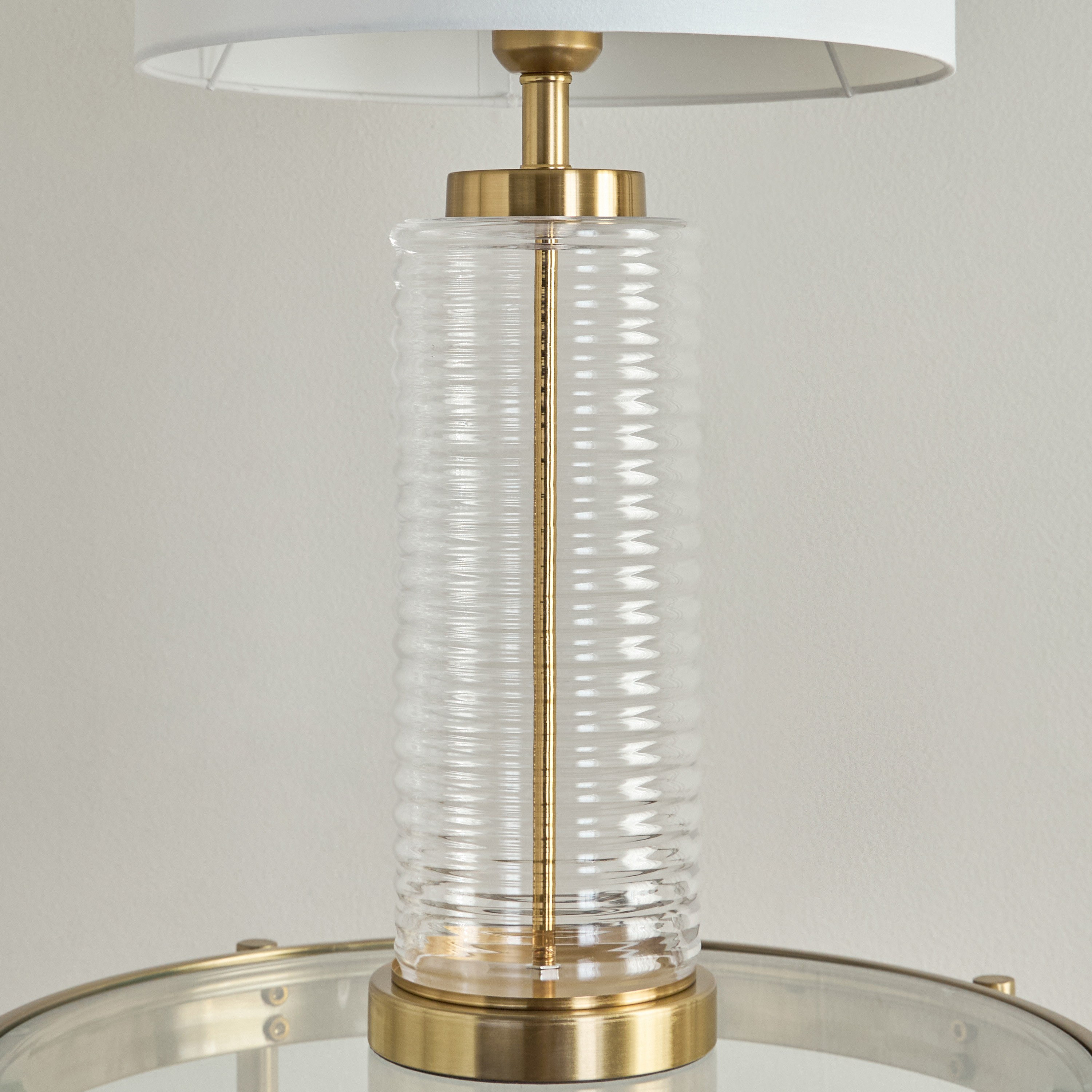 مصباح طاولة زجاج - إلوين- 60 سم-household-lighting-tableanddesklamps-image-4
