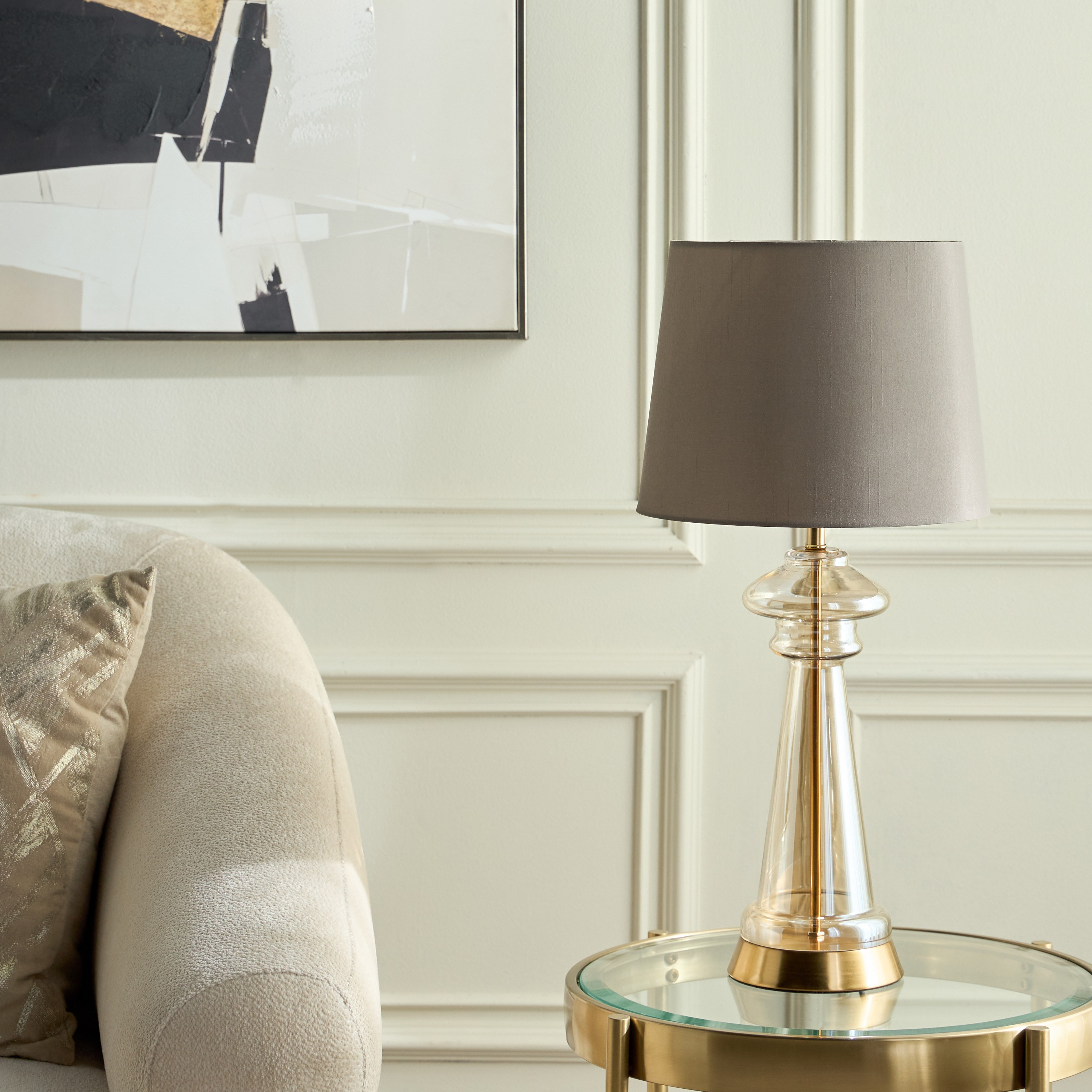 Oceane Glass Table Lamp - 62 cm-household-lighting-tableanddesklamps-image-5