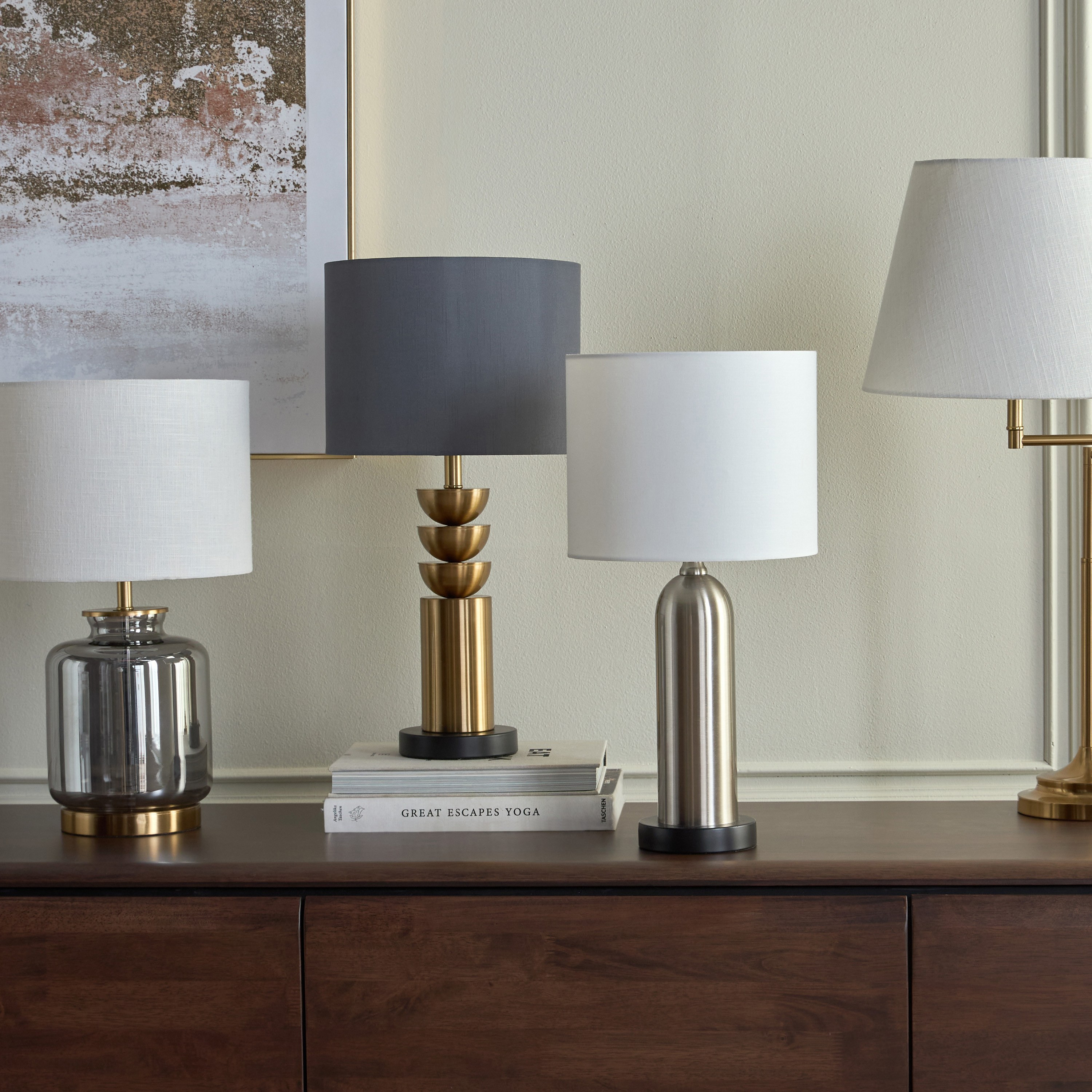 Aria Metal Table Lamp - 54 cm-household-lighting-tableanddesklamps-image-5