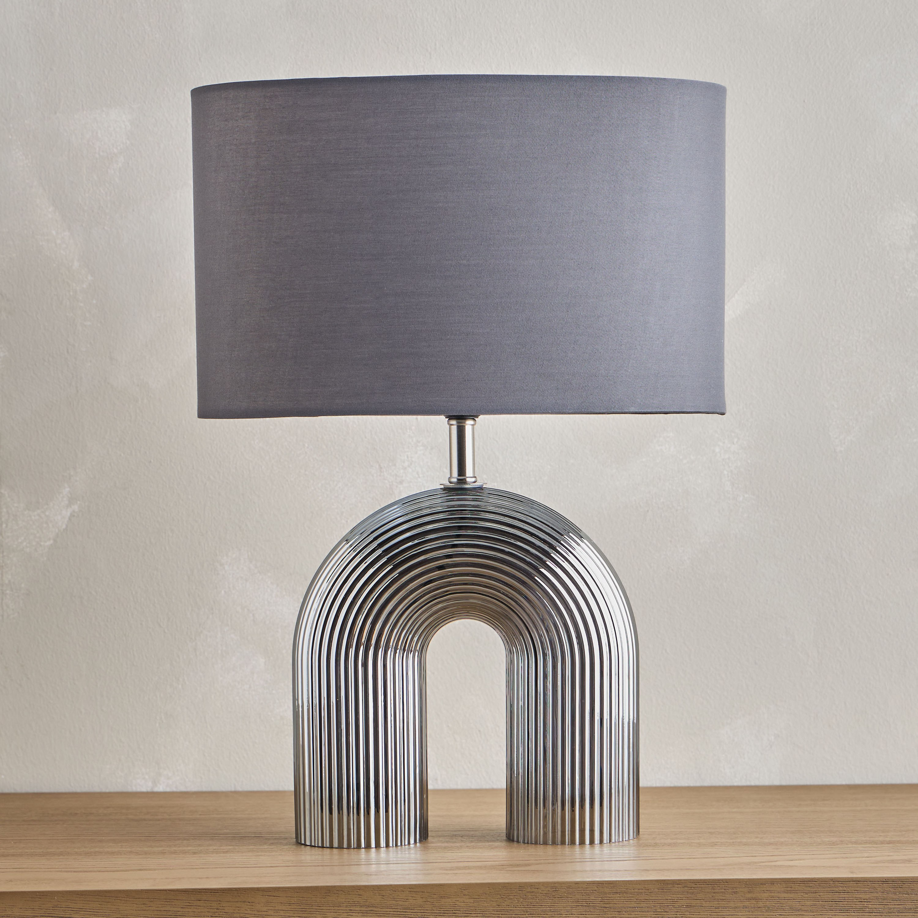 مصباح طاولة زجاج - جيانا- 46 سم-household-lighting-tableanddesklamps-image-1