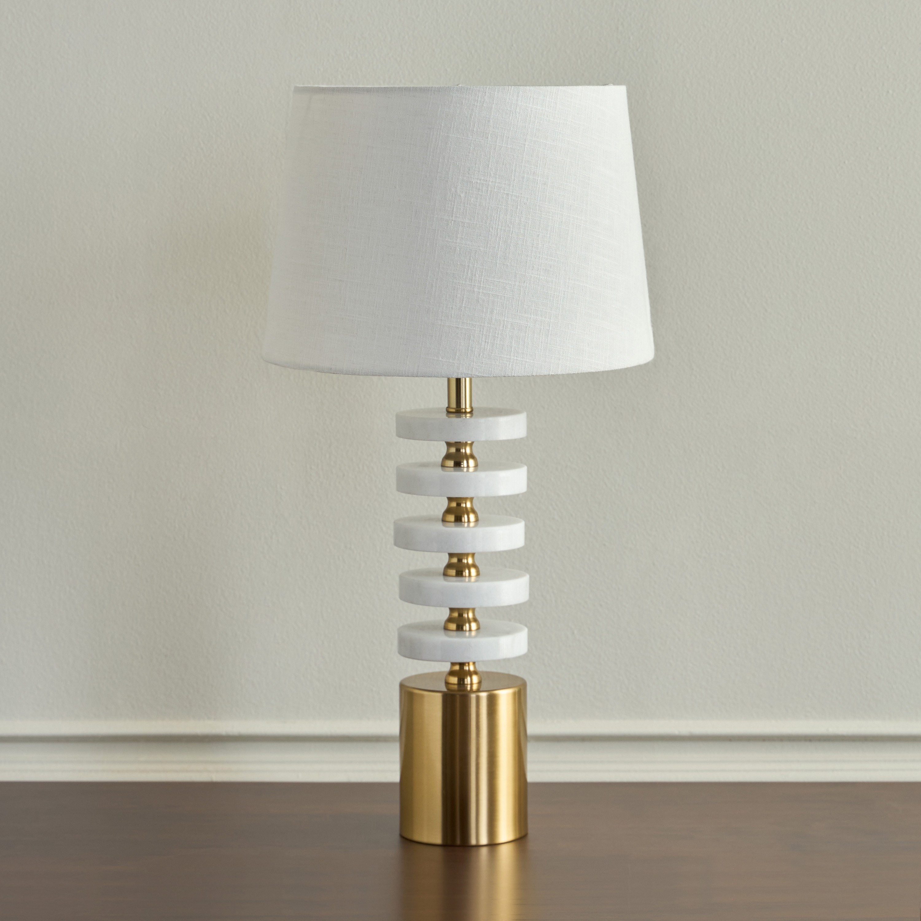 مصباح طاولة رخام - تورين - 58 سم-household-lighting-tableanddesklamps-image-1