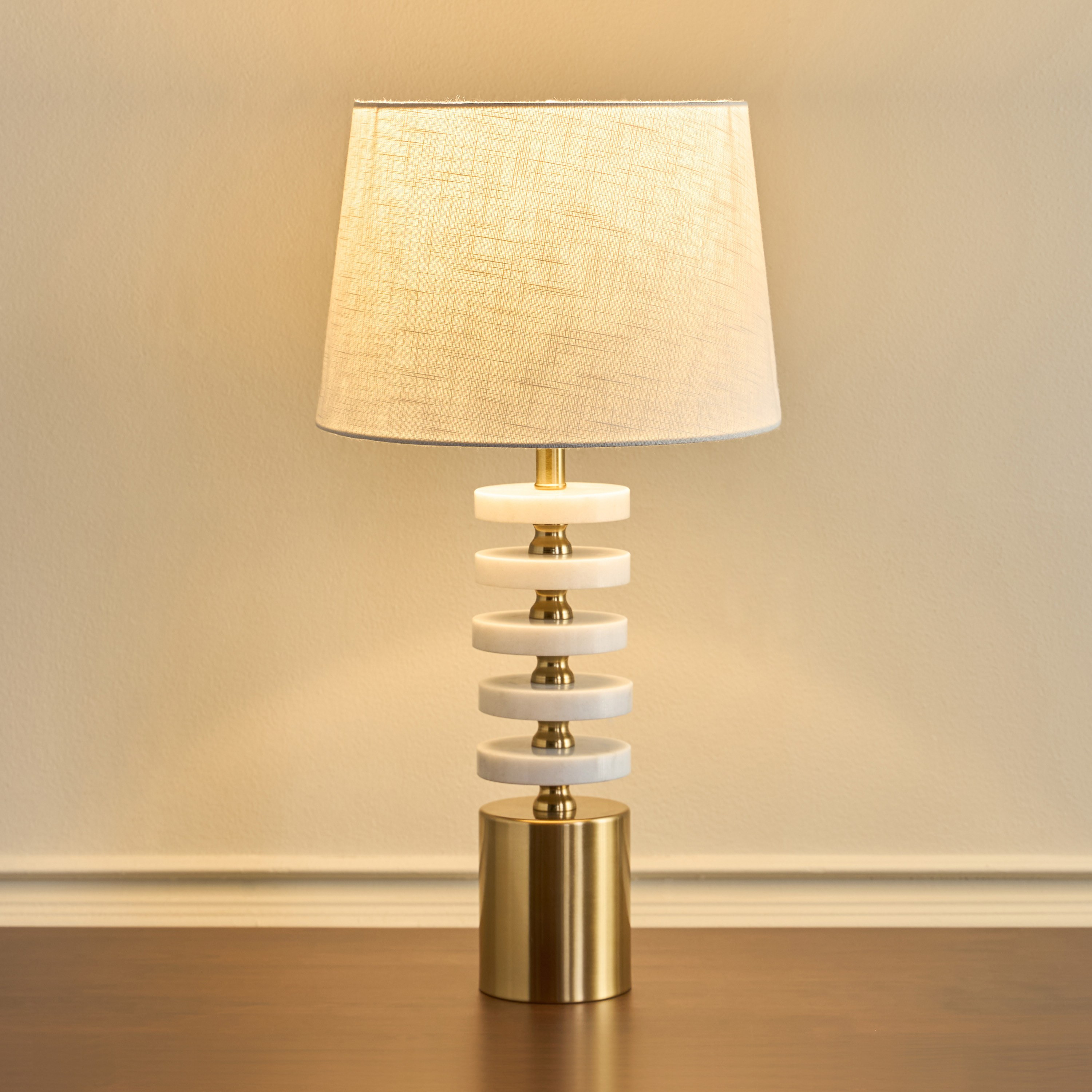 مصباح طاولة رخام - تورين - 58 سم-household-lighting-tableanddesklamps-image-2