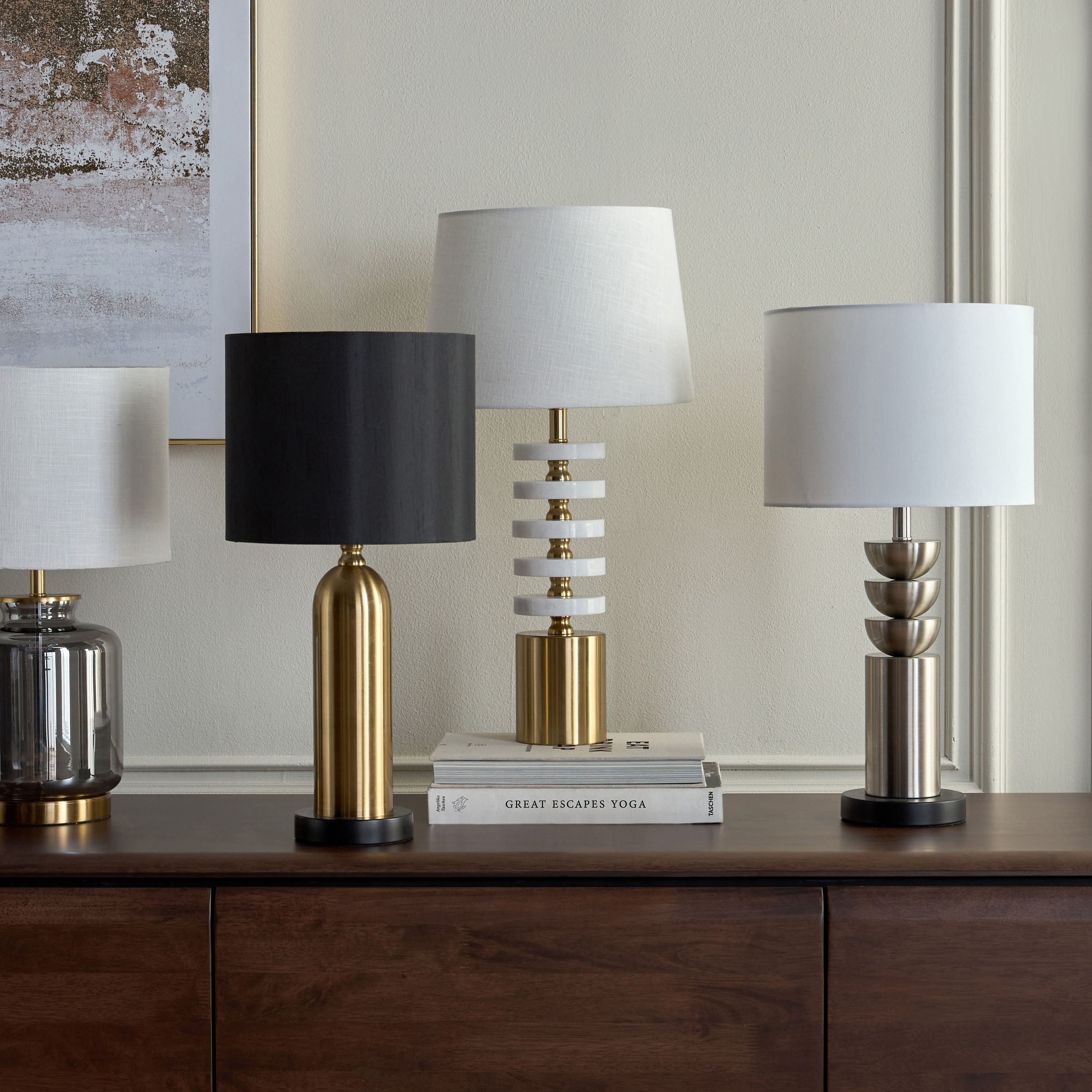 مصباح طاولة رخام - تورين - 58 سم-household-lighting-tableanddesklamps-image-5