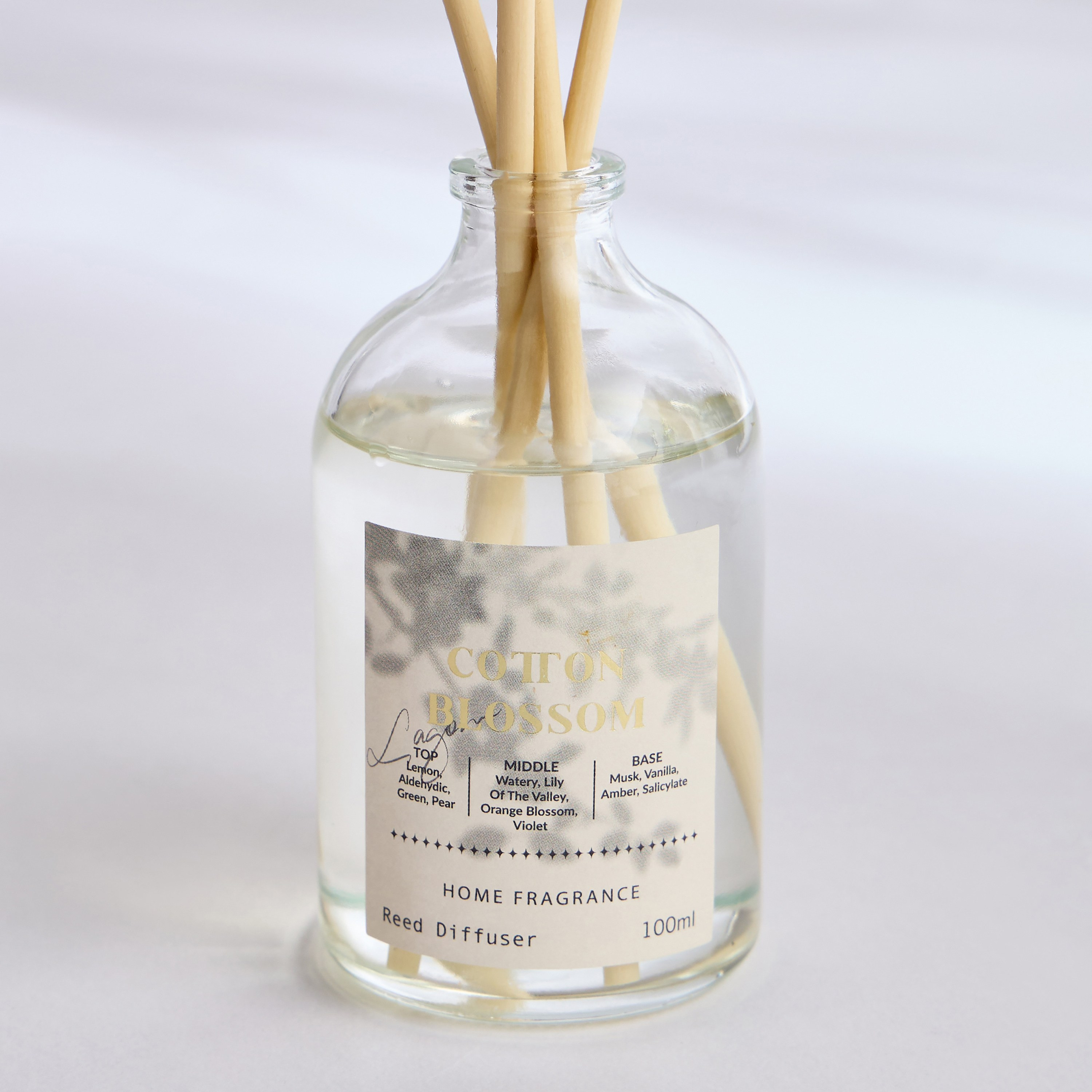 موزع عطور بأعواد كوتون بلوسوم - لاجوم - 100 مل-household-homefragrance-reeddiffusers-image-2