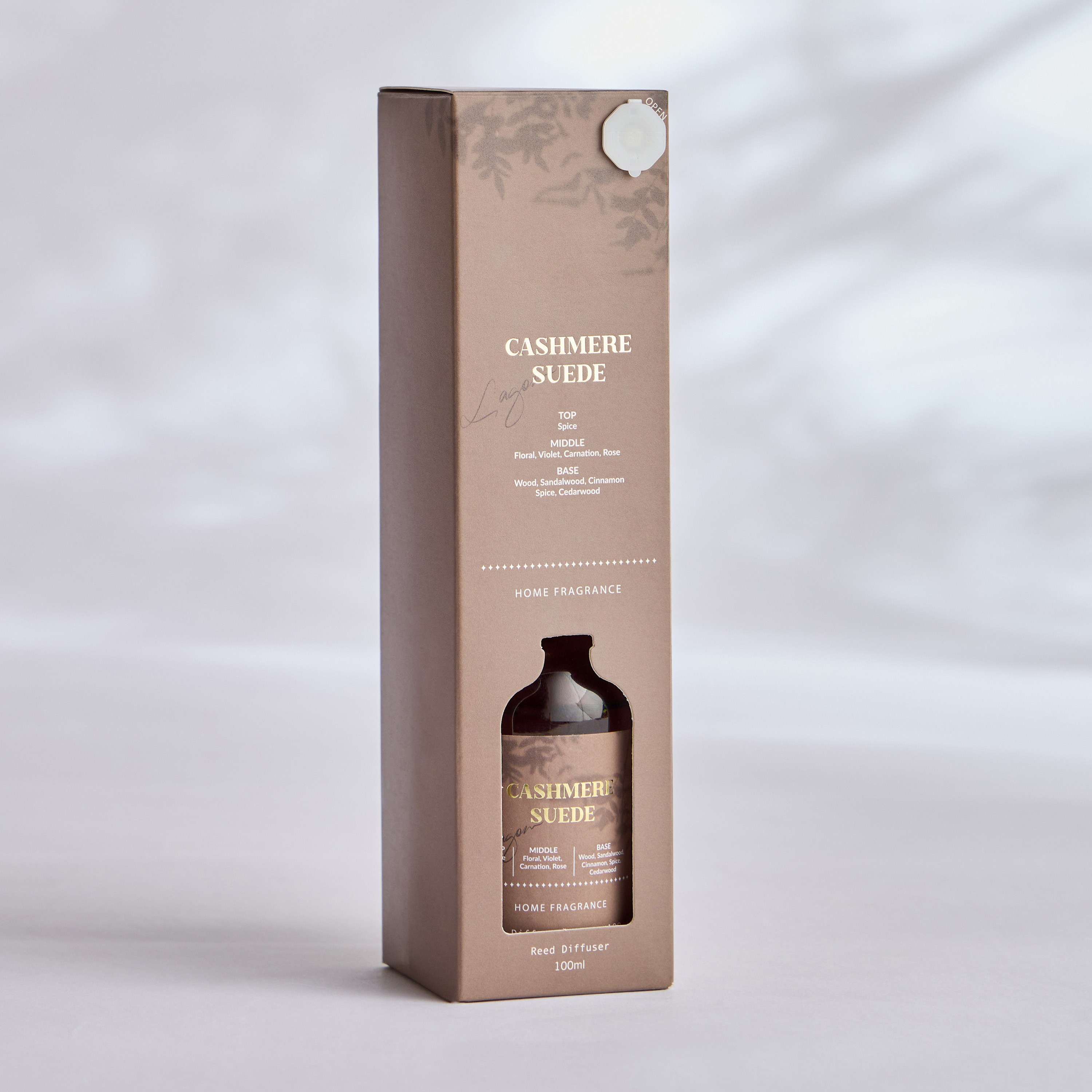 Lagom Cashmere Suede Reed Diffuser - 100 ml-household-homefragrance-reeddiffusers-image-3