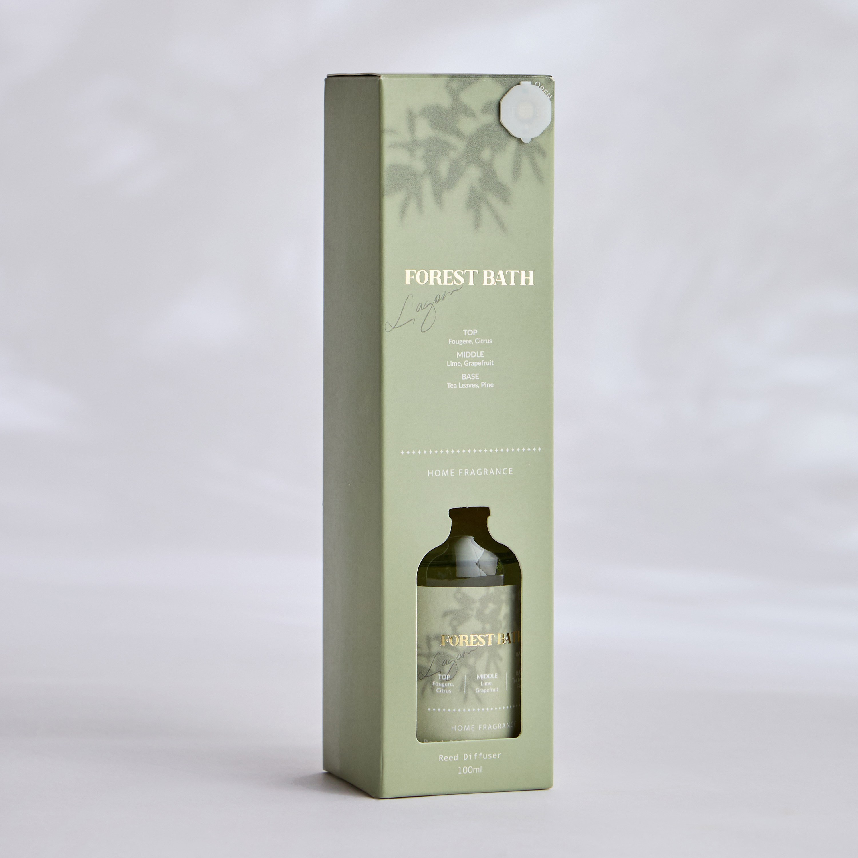 Lagom Forest Bath Reed Diffuser - 100 ml-household-homefragrance-reeddiffusers-image-3