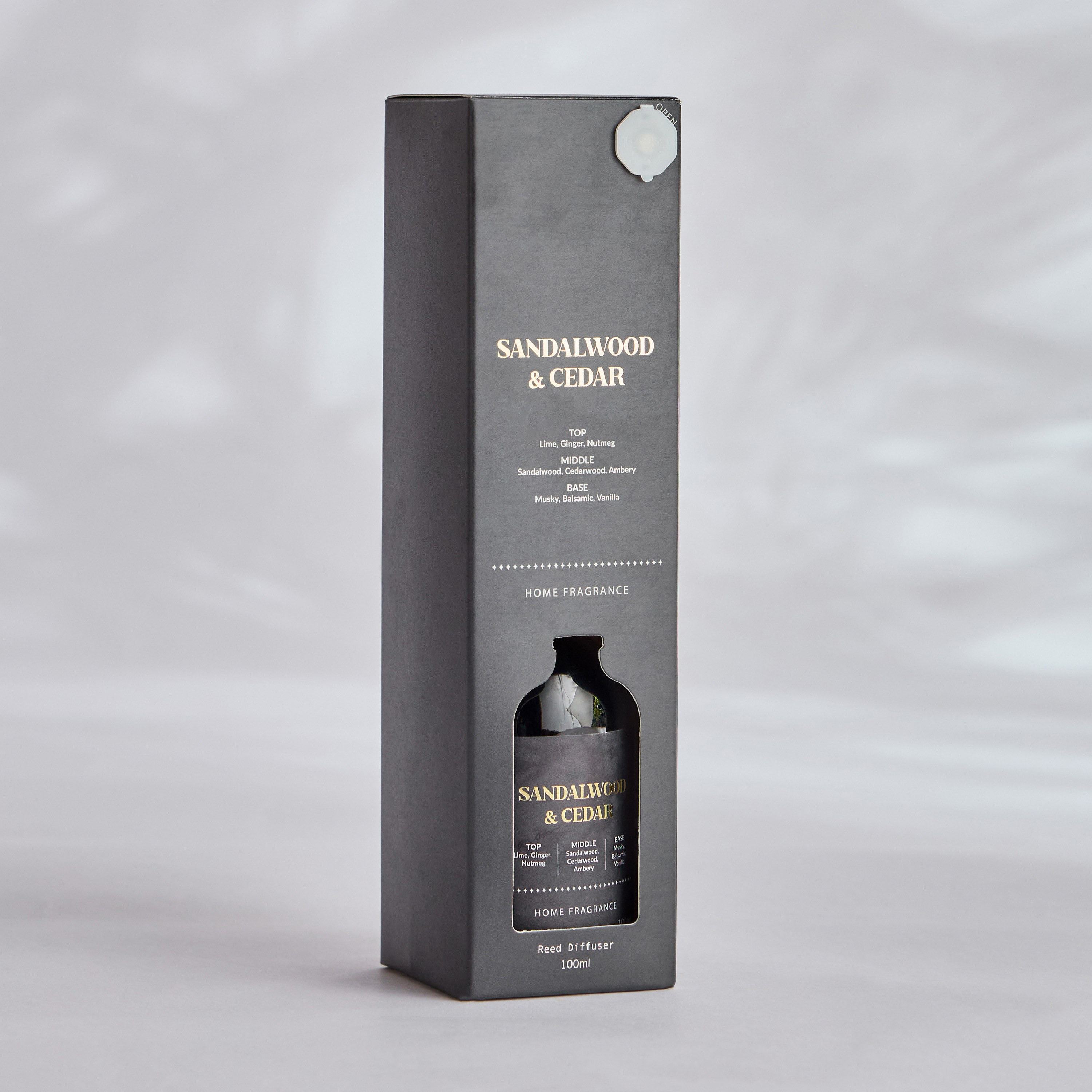 Lagom Sandalwood and Cedar Reed Diffuser - 100 ml-household-homefragrance-reeddiffusers-image-3