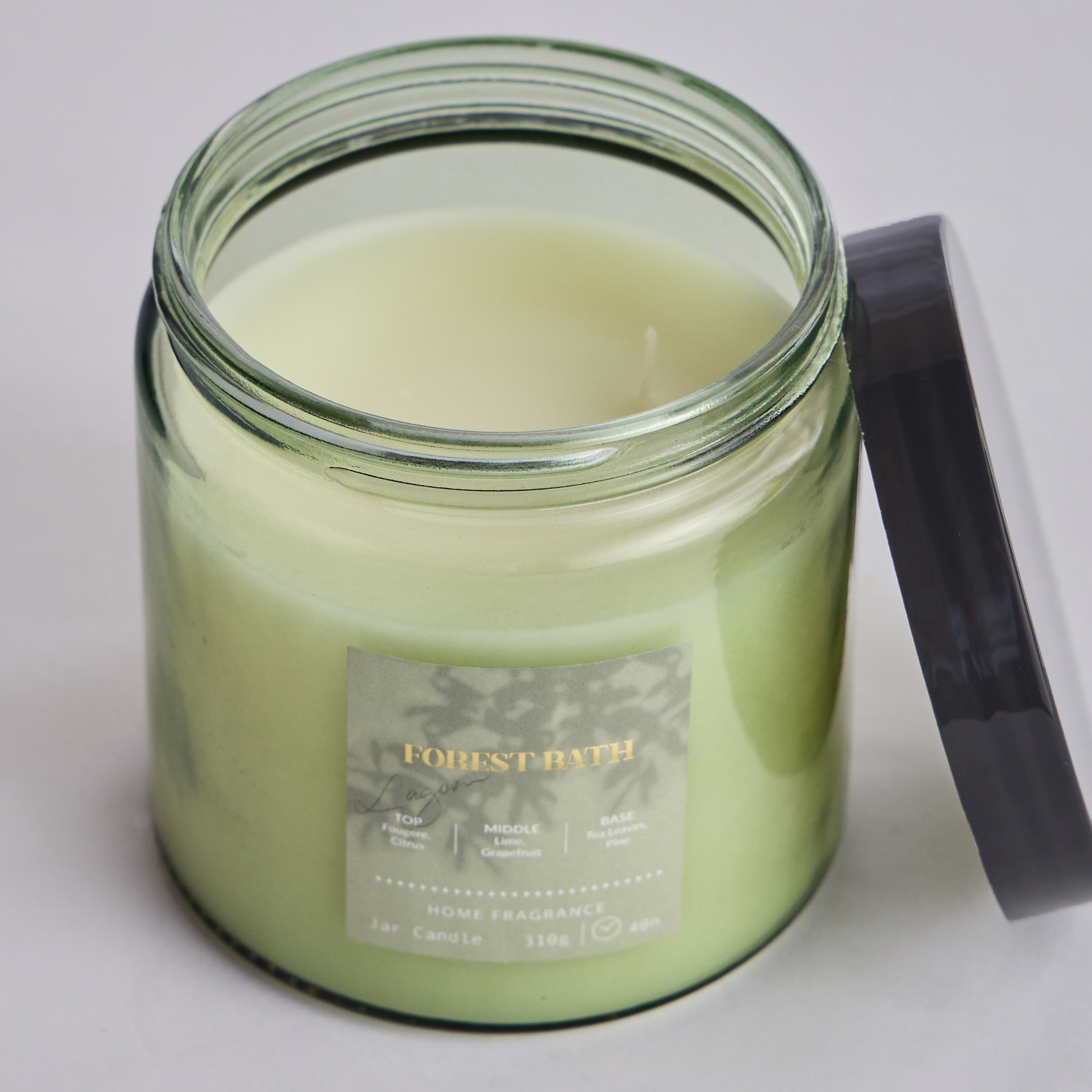Lagom Forest Bath Scented Jar Candle - 40 h-household-homefragrance-candles-image-2