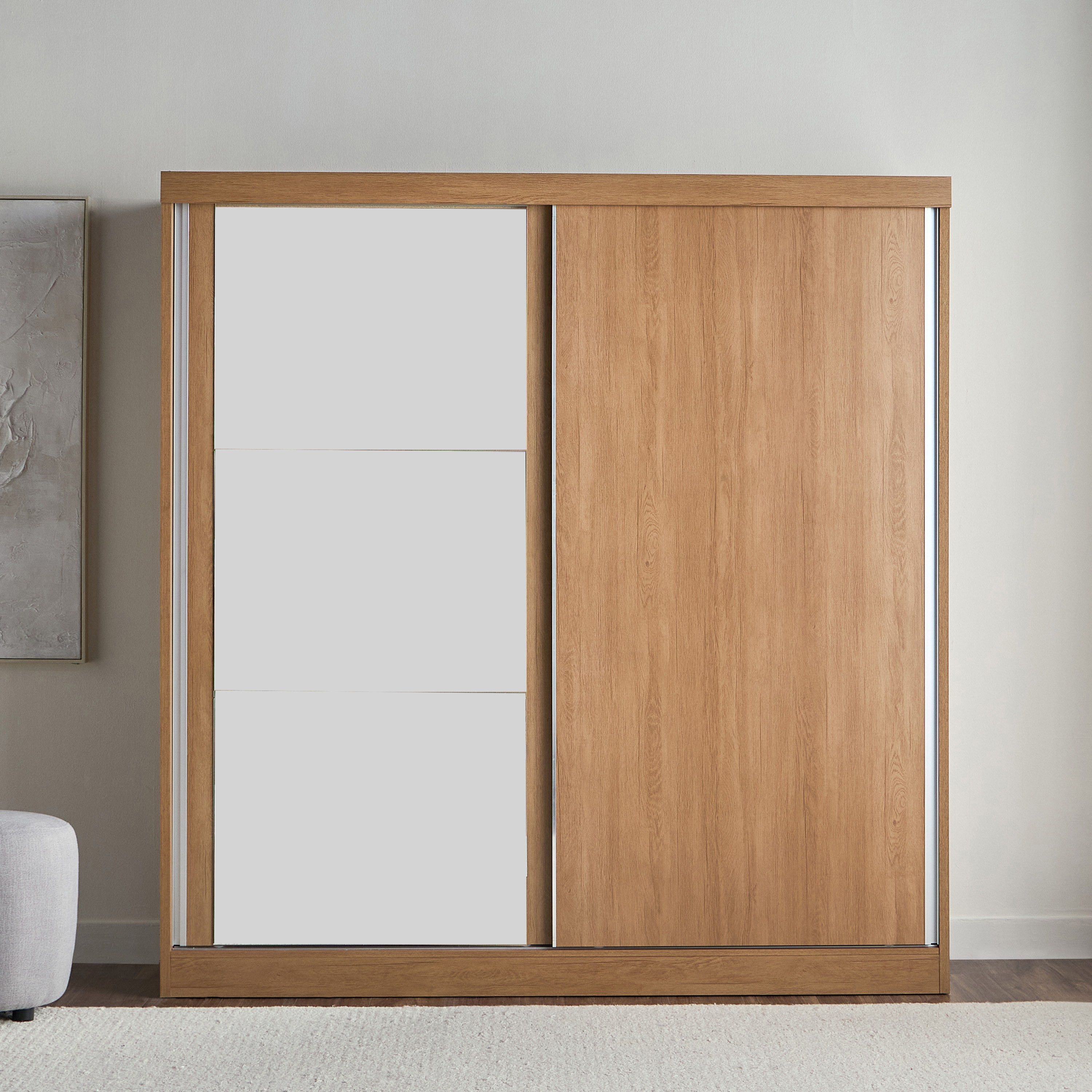 Otis 2-Door Large Sliding Wardrobe with Mirror-furniture-bedroom-wardrobes-image-2