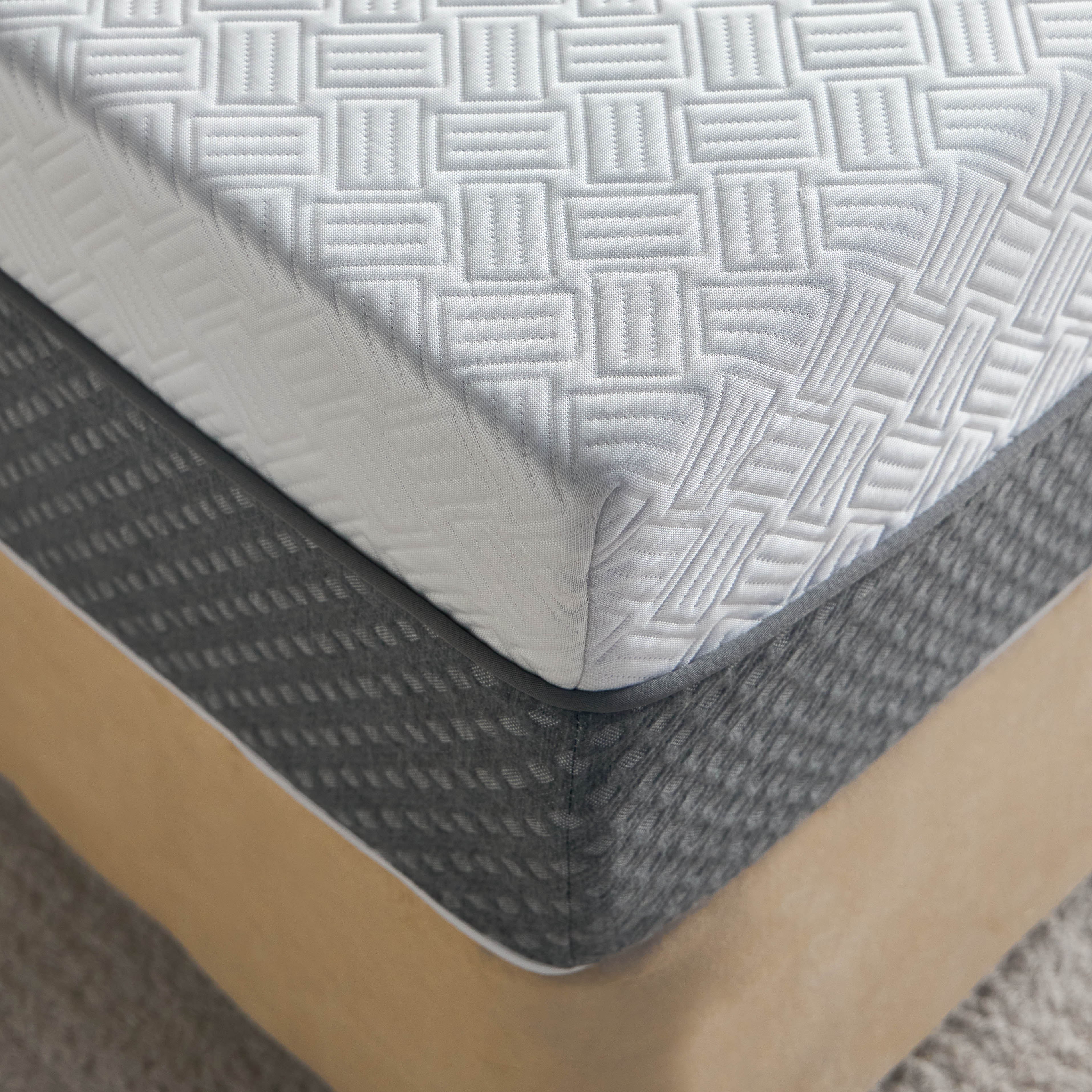 Plush Trisense Coil Latex Foam Single Mattress - 120x200 cm-furniture-mattresses-singlemattresses-image-1