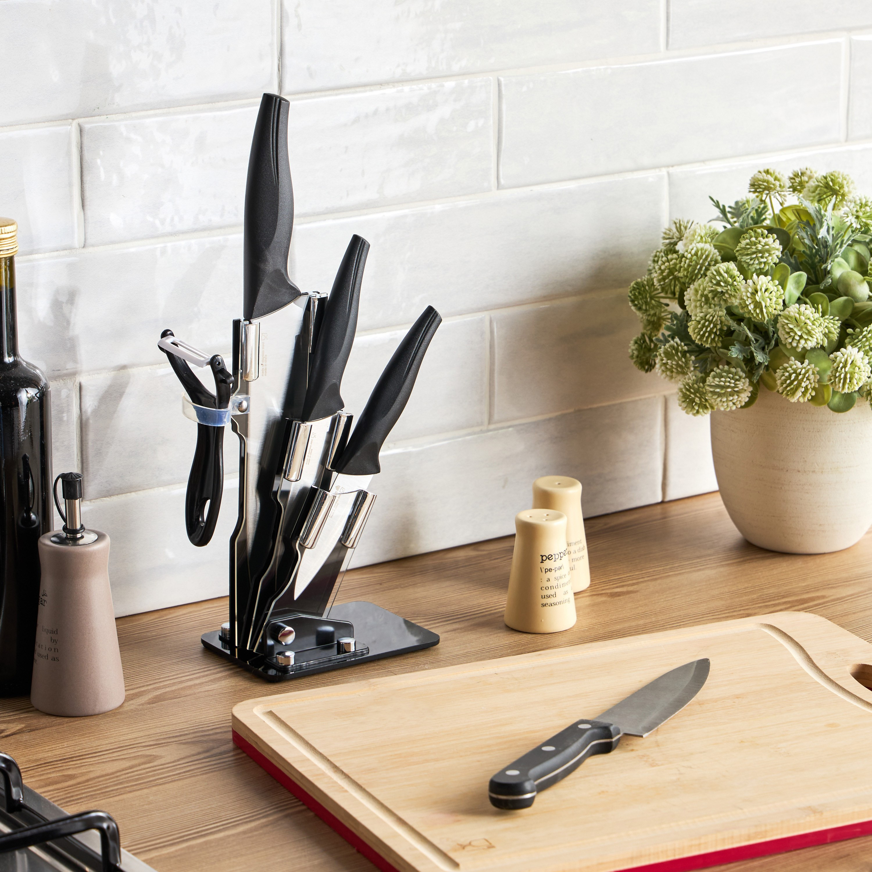 Rayne 4-Piece Knife Set with Stand-household-kitchen-kitchentoolsandutensils-knives-image-4