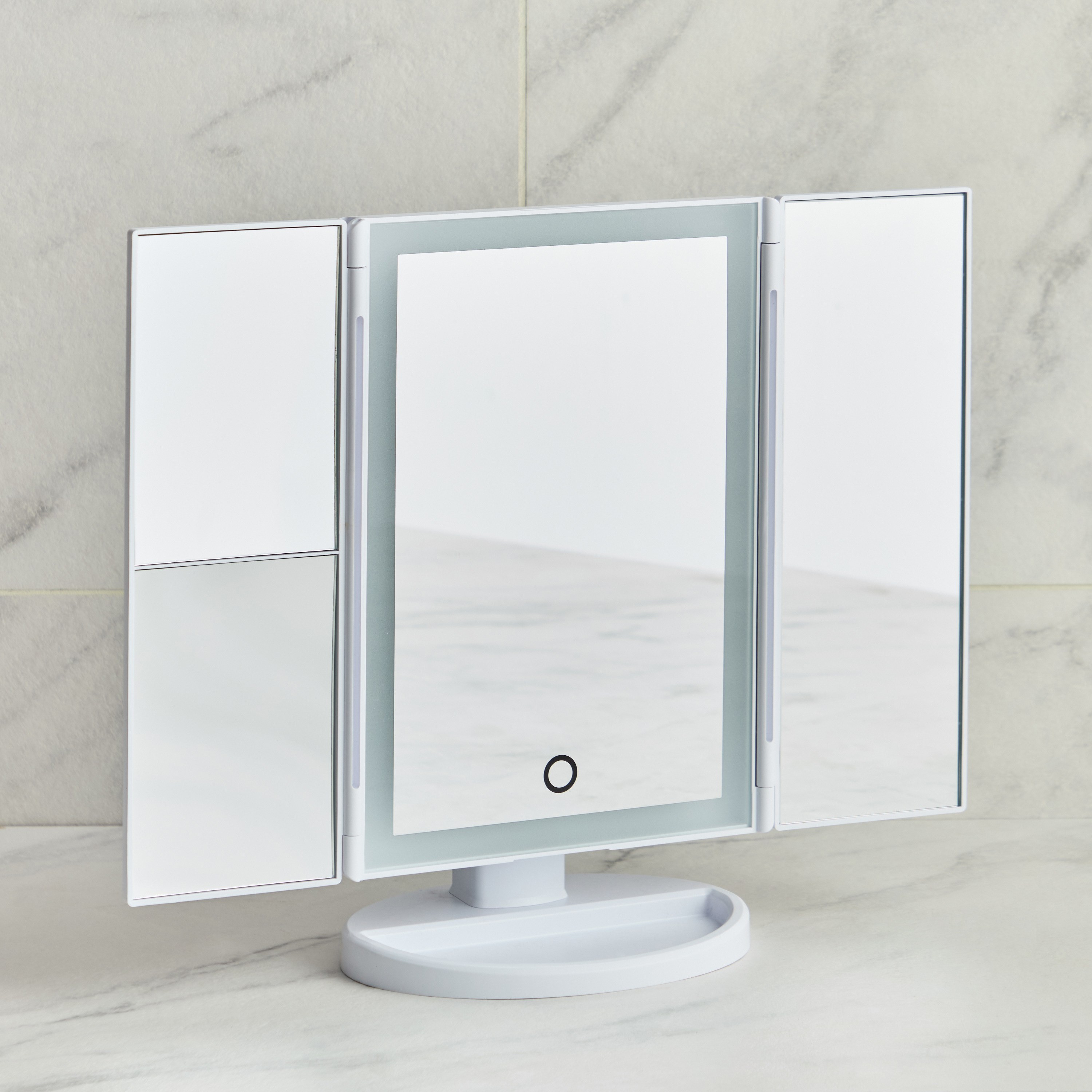 Drea LED Vanity Mirror - 18 cm-household-storage-cosmeticorganizing-makeupmirrors-image-1